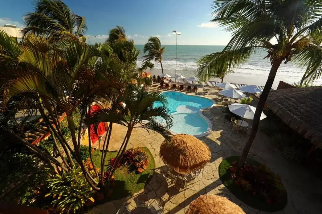 Balcony/Terrace, Pool View in Manary Praia Hotel