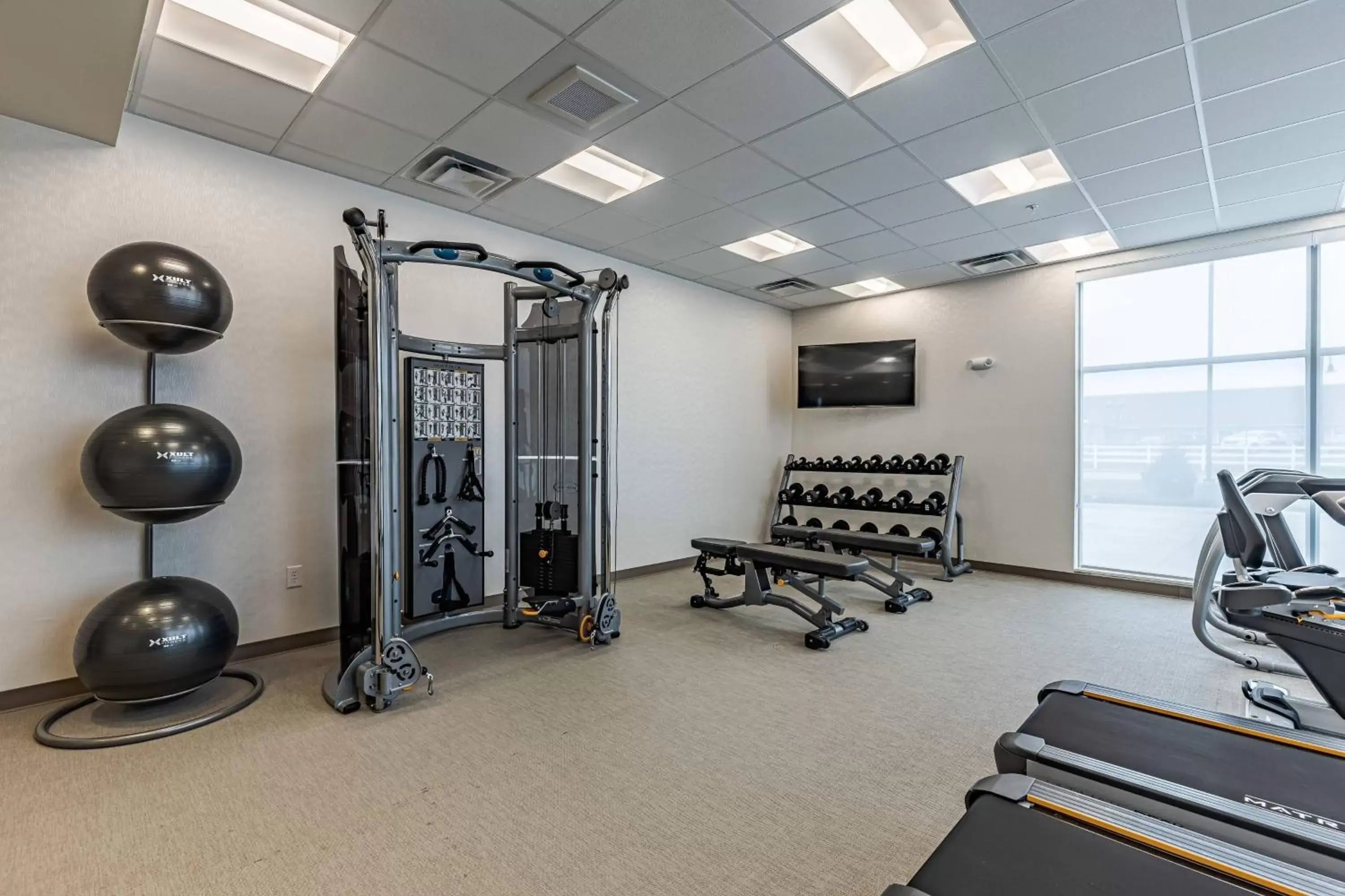 Fitness centre/facilities, Fitness Center/Facilities in SpringHill Suites by Marriott Fort Wayne North