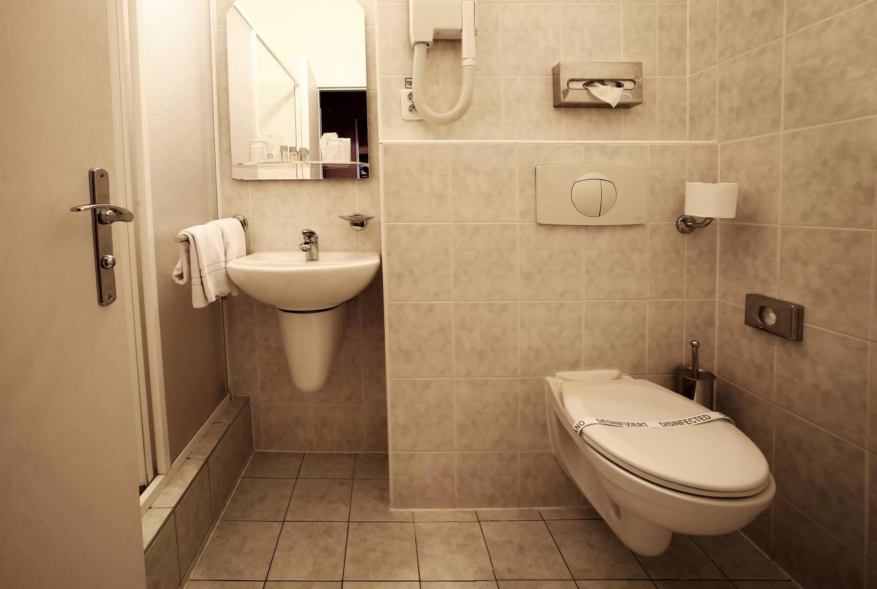 Bathroom in Hotel Central