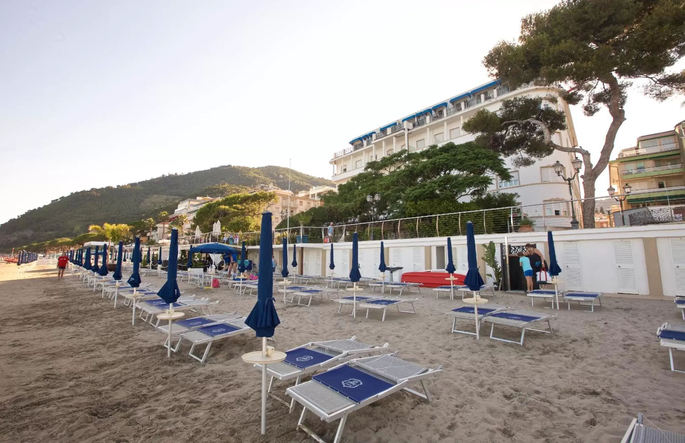 Beach in Grand Hotel Mediterranee