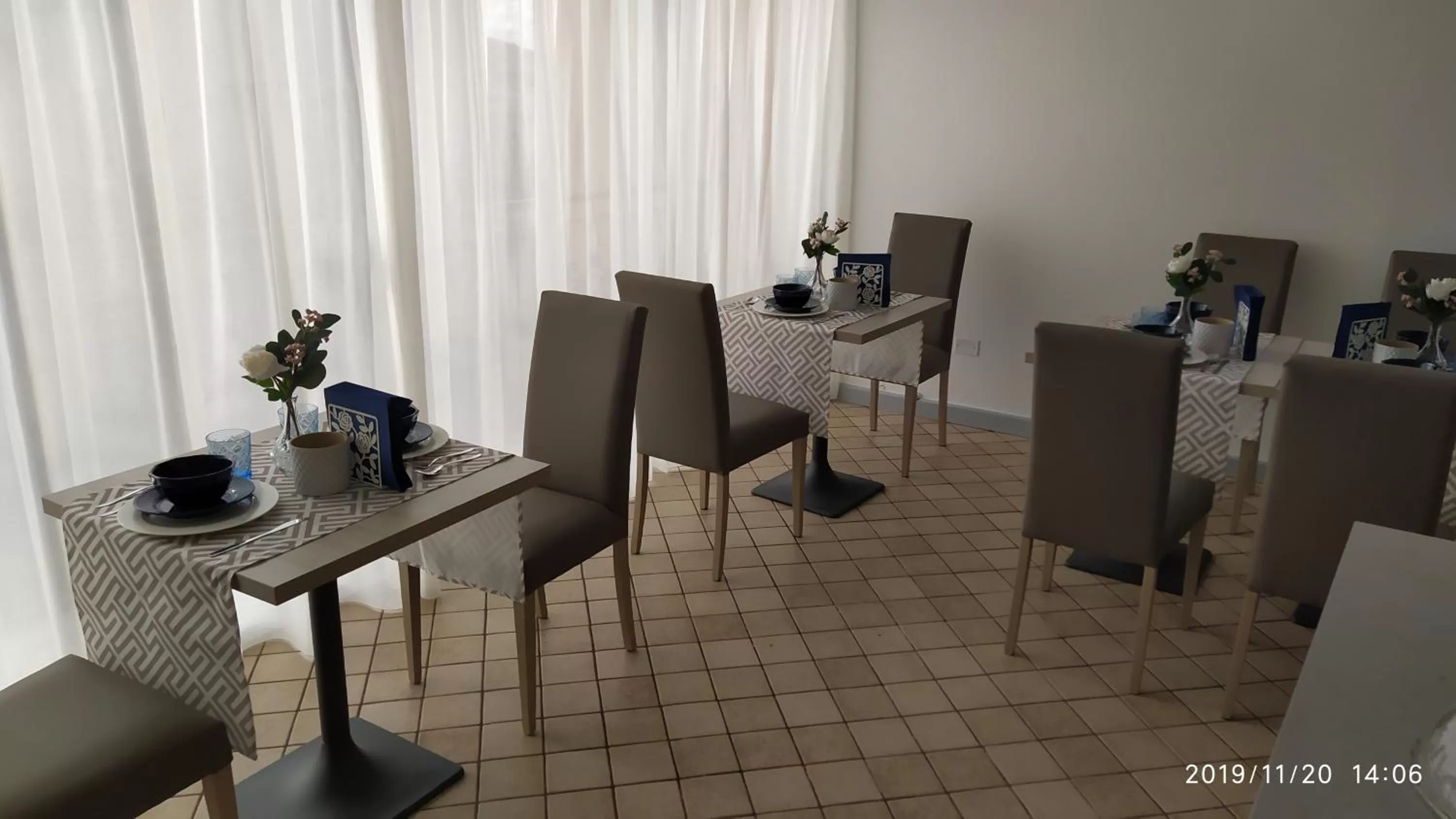 Patio in B&B La Stazione