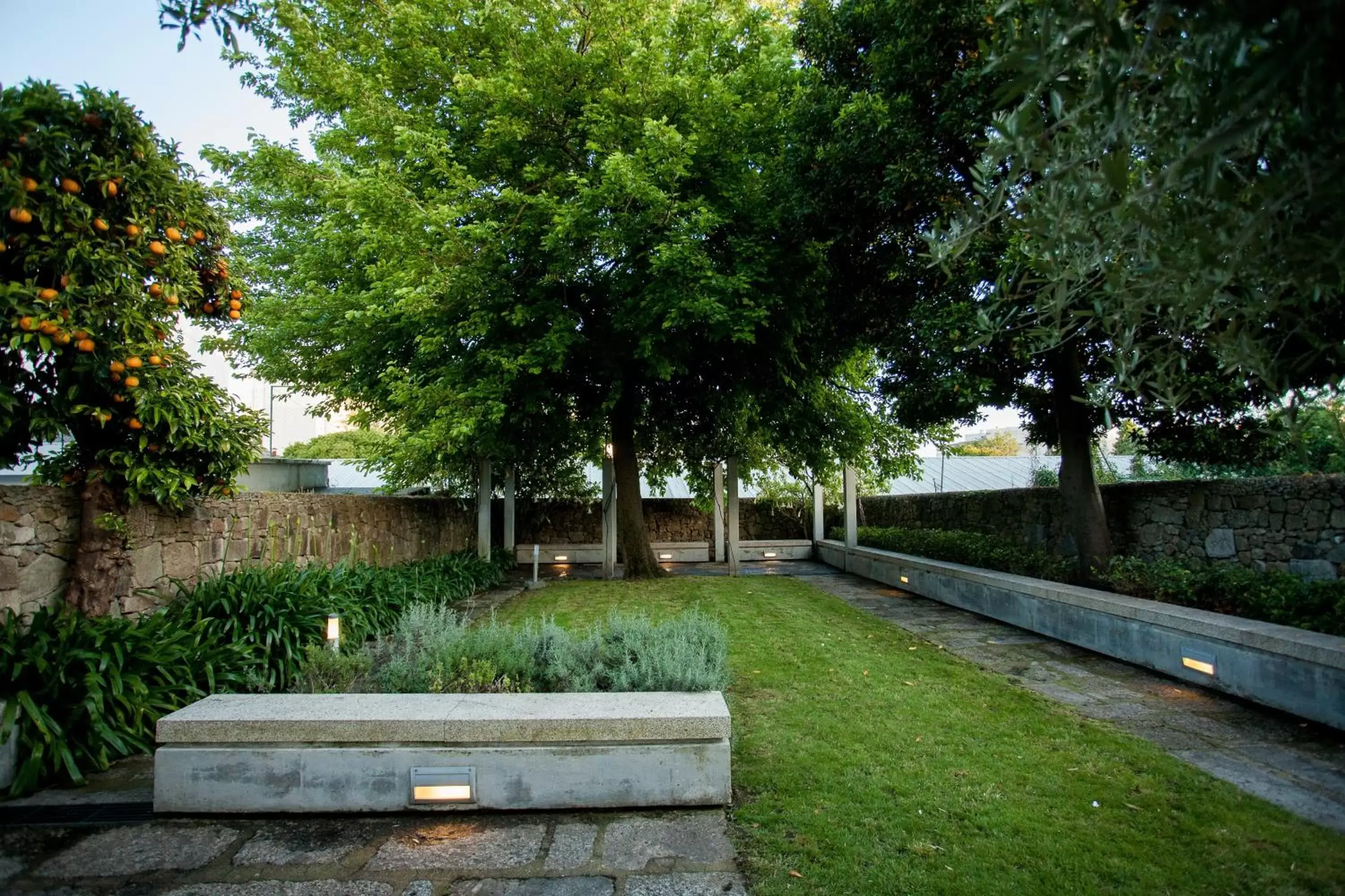 Garden in Hotel Bracara Augusta