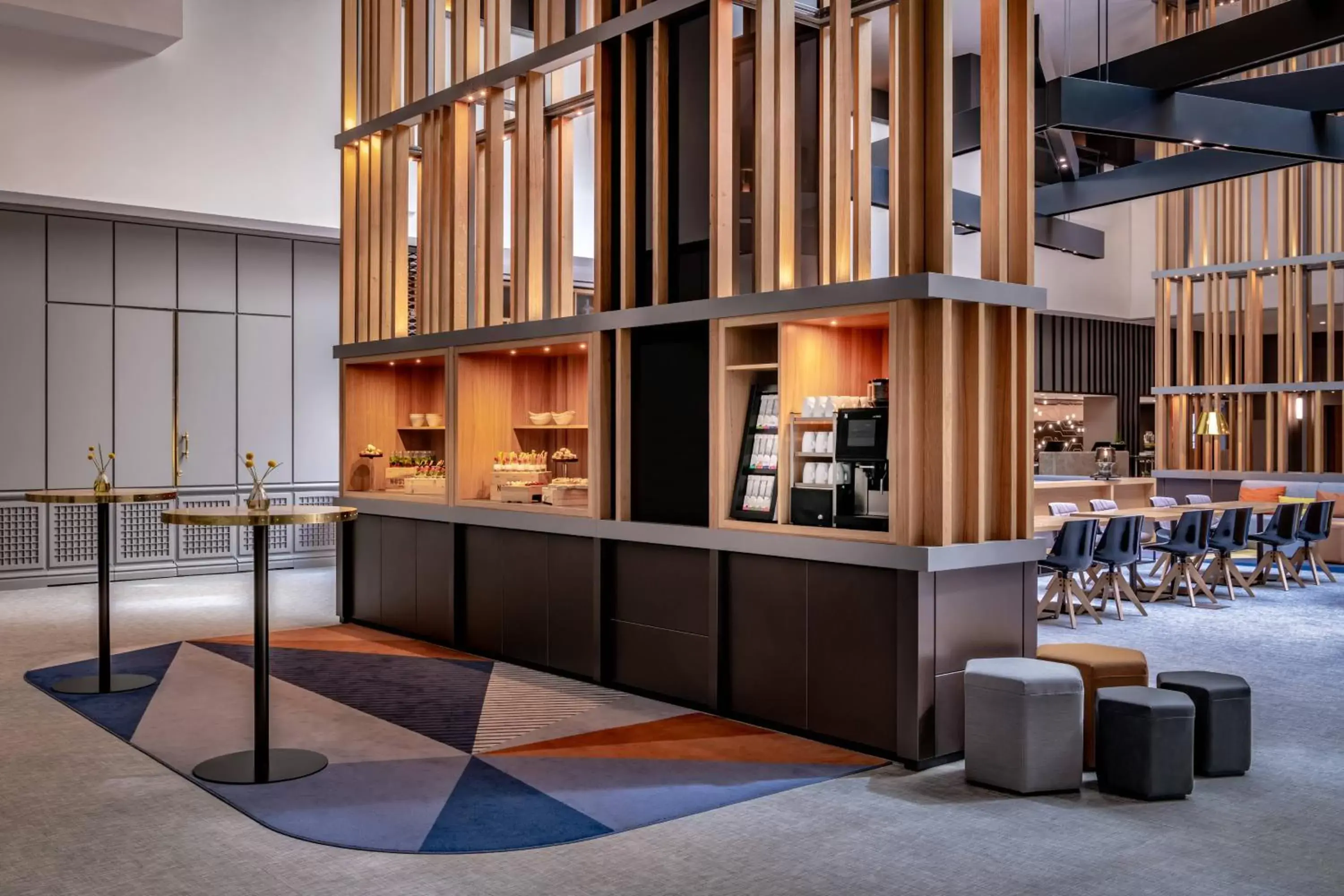 Lobby or reception in Stuttgart Marriott Hotel Sindelfingen