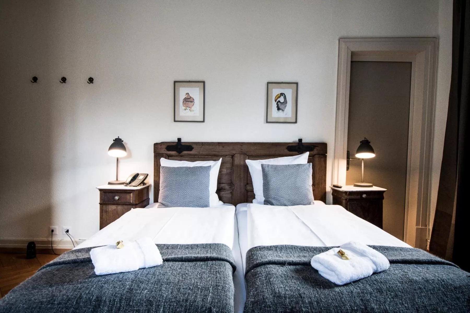 Photo of the whole room in Hotel Hoheneck- self check-in