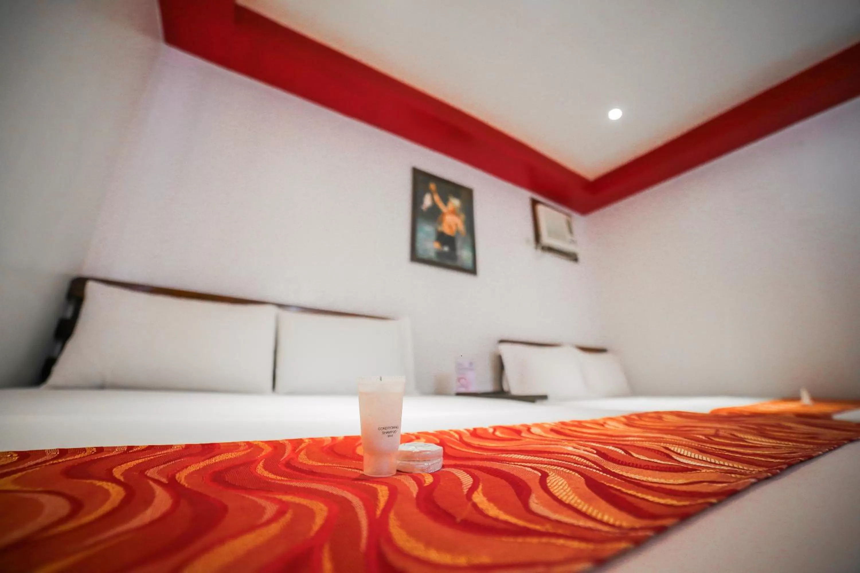 Bed in Bataan White Corals Beach Resort