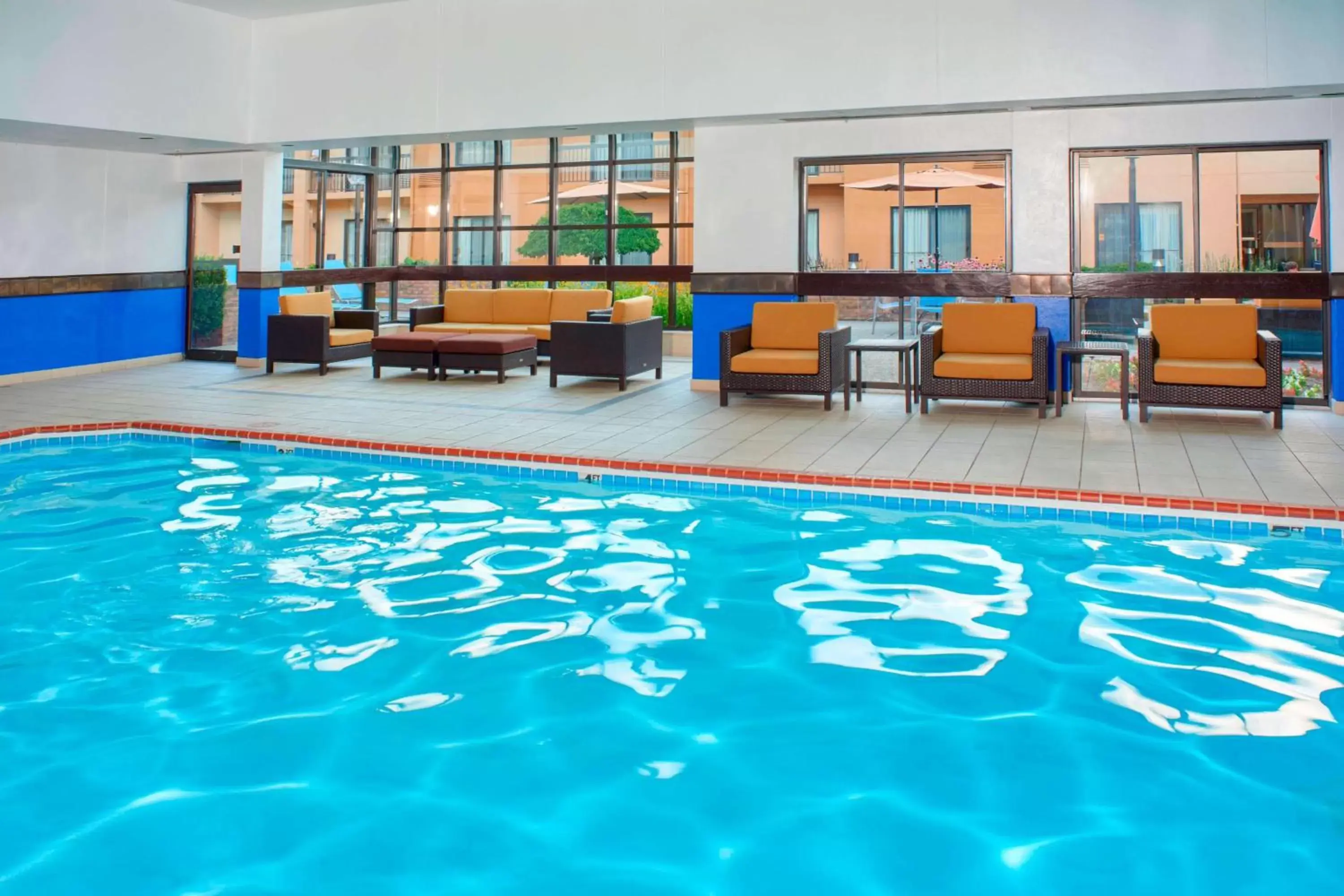 Pool view in Sonesta Select Detroit Auburn Hills