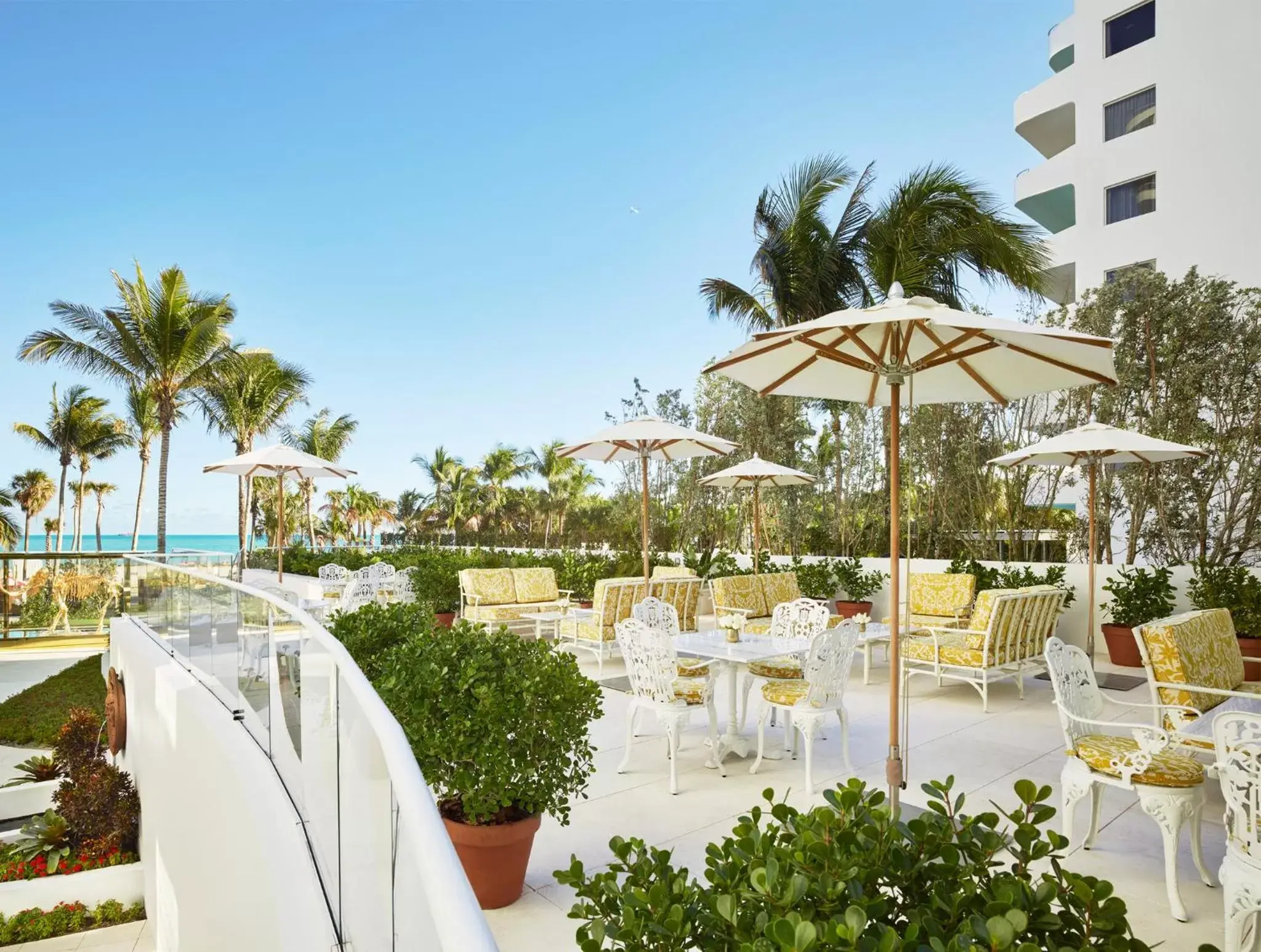 Patio in Faena Hotel Miami Beach