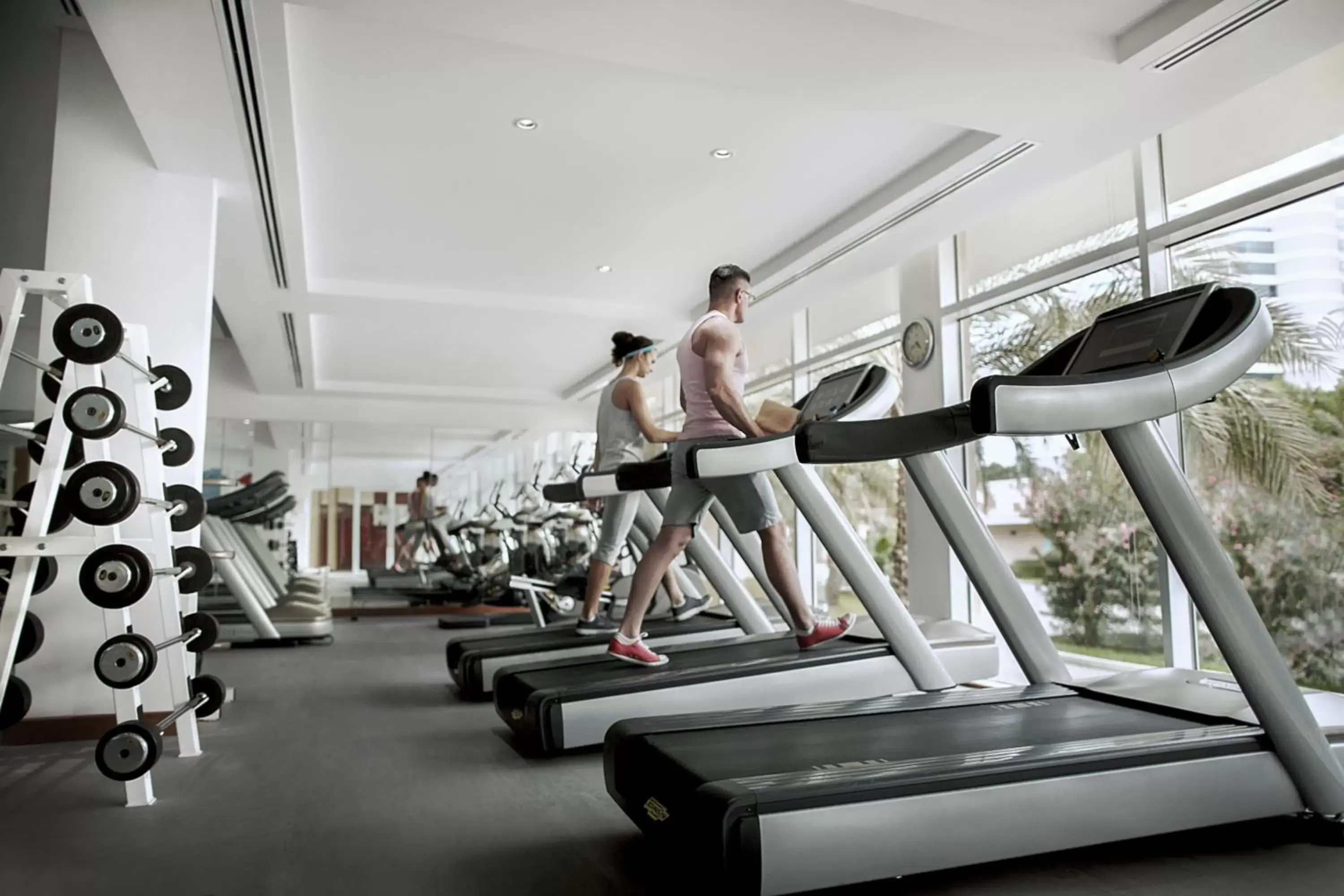 Fitness centre/facilities, Fitness Center/Facilities in Fujairah Rotana Resort & Spa - Al Aqah Beach