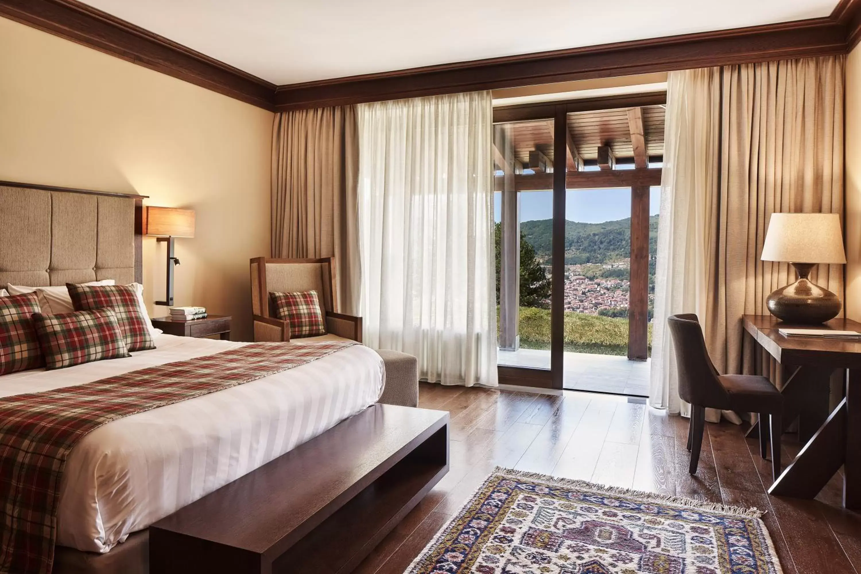 Bedroom, Bed in Grand Forest Metsovo - Small Luxury Hotels of the World