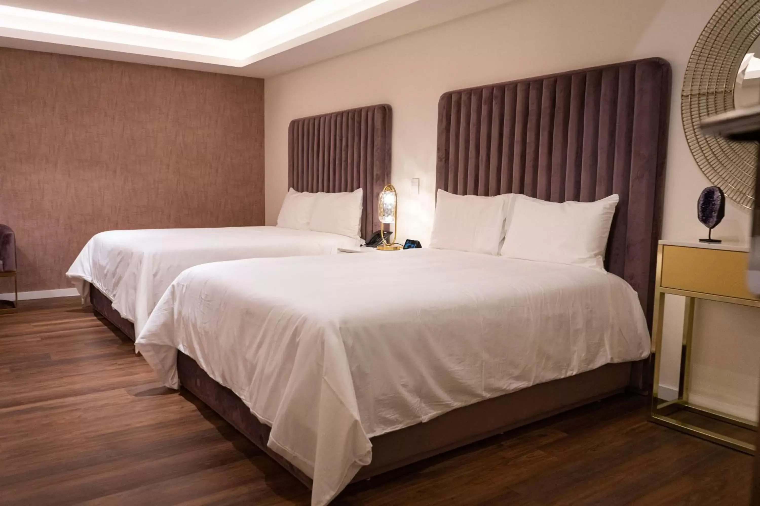 Bed in Casa Cuarzo Hotel Boutique