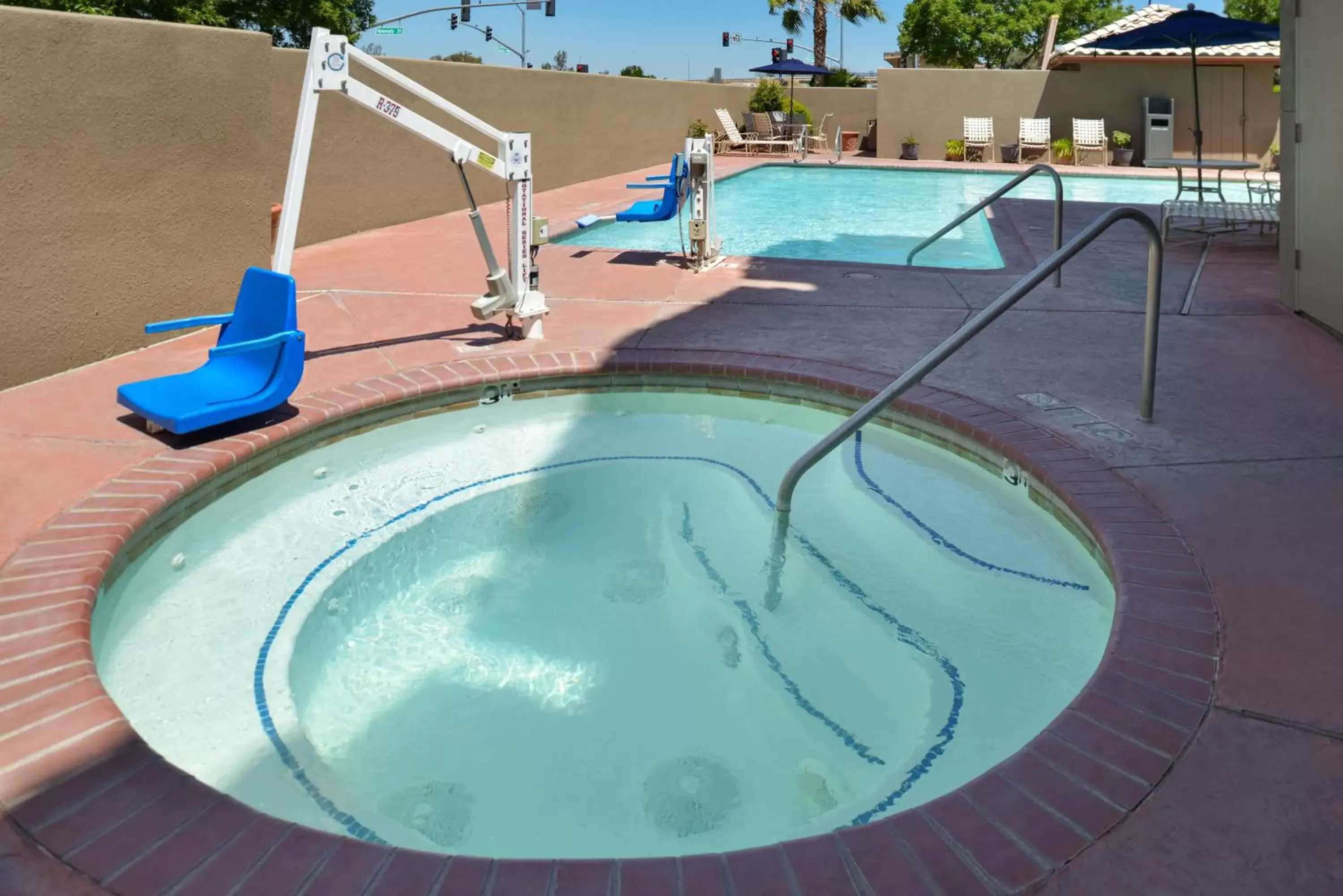 Pool view, Swimming Pool in Holiday Inn Express Madera, an IHG Hotel