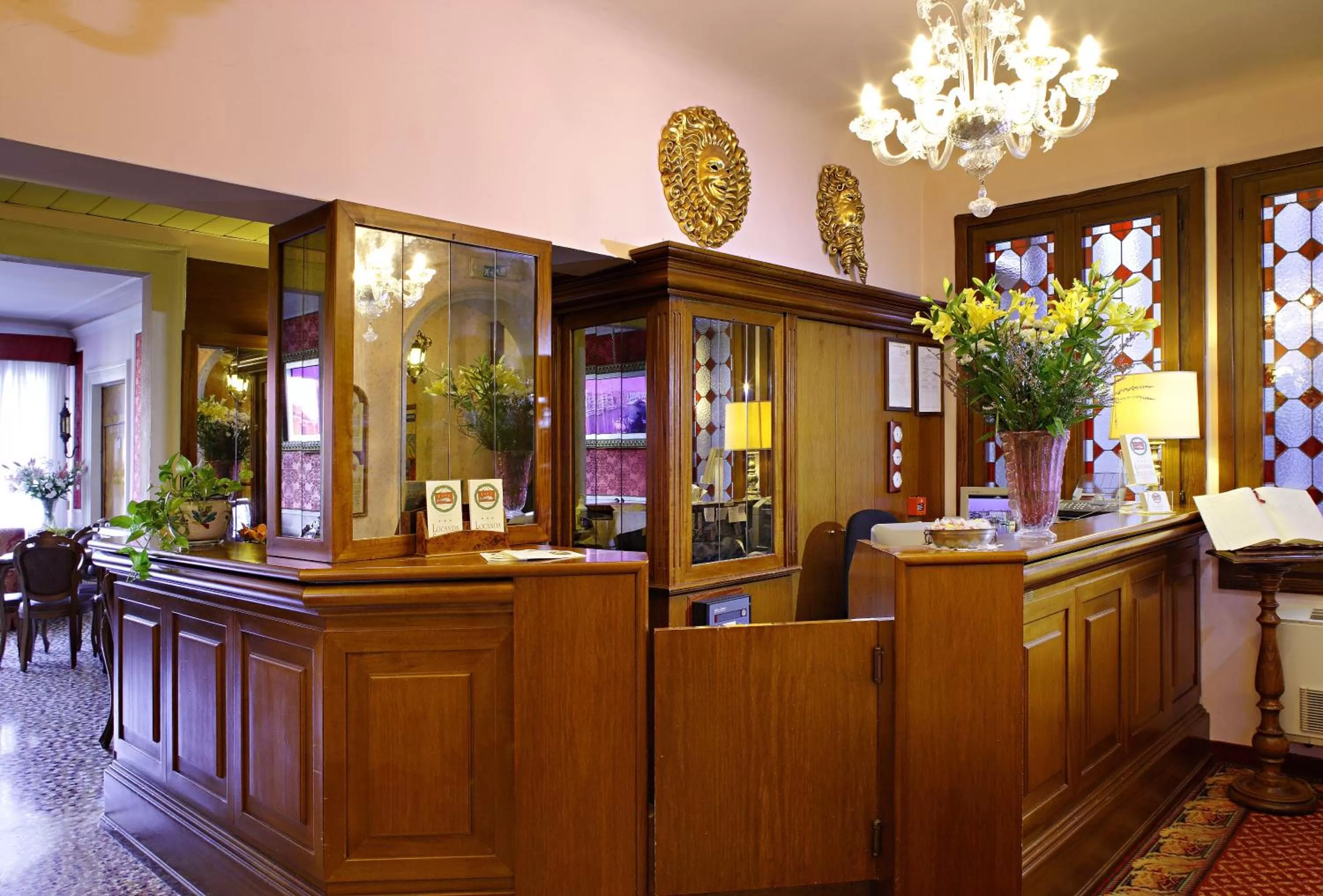 Lobby or reception in Antica Locanda Sturion Residenza d'Epoca