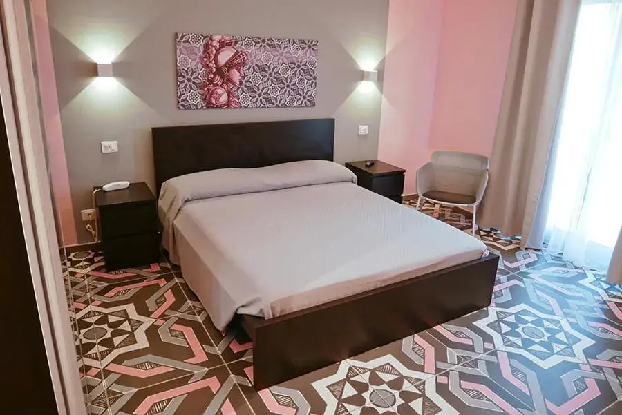 Bed in villa oltremare resort