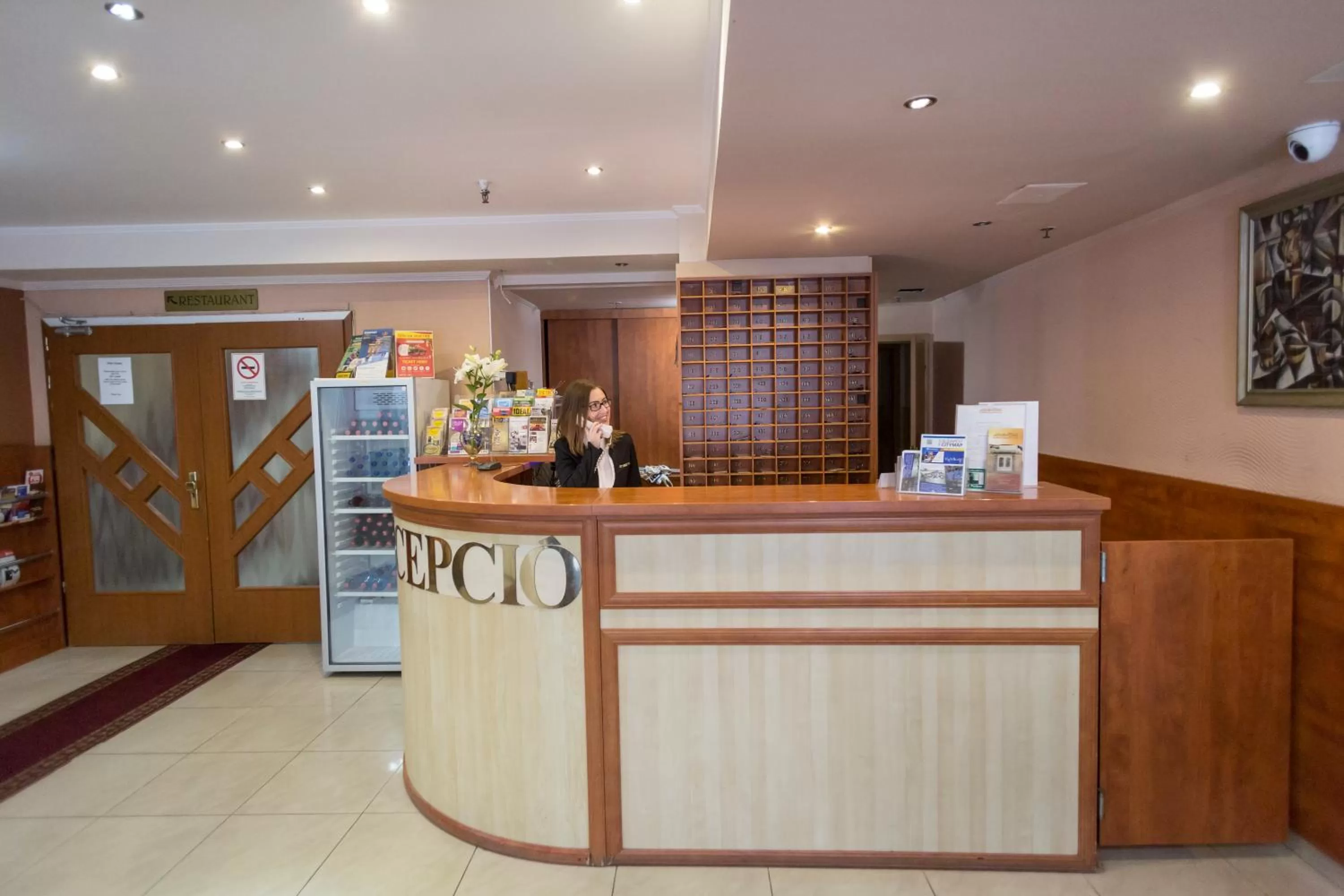 Lobby or reception in Atlantic Hotel