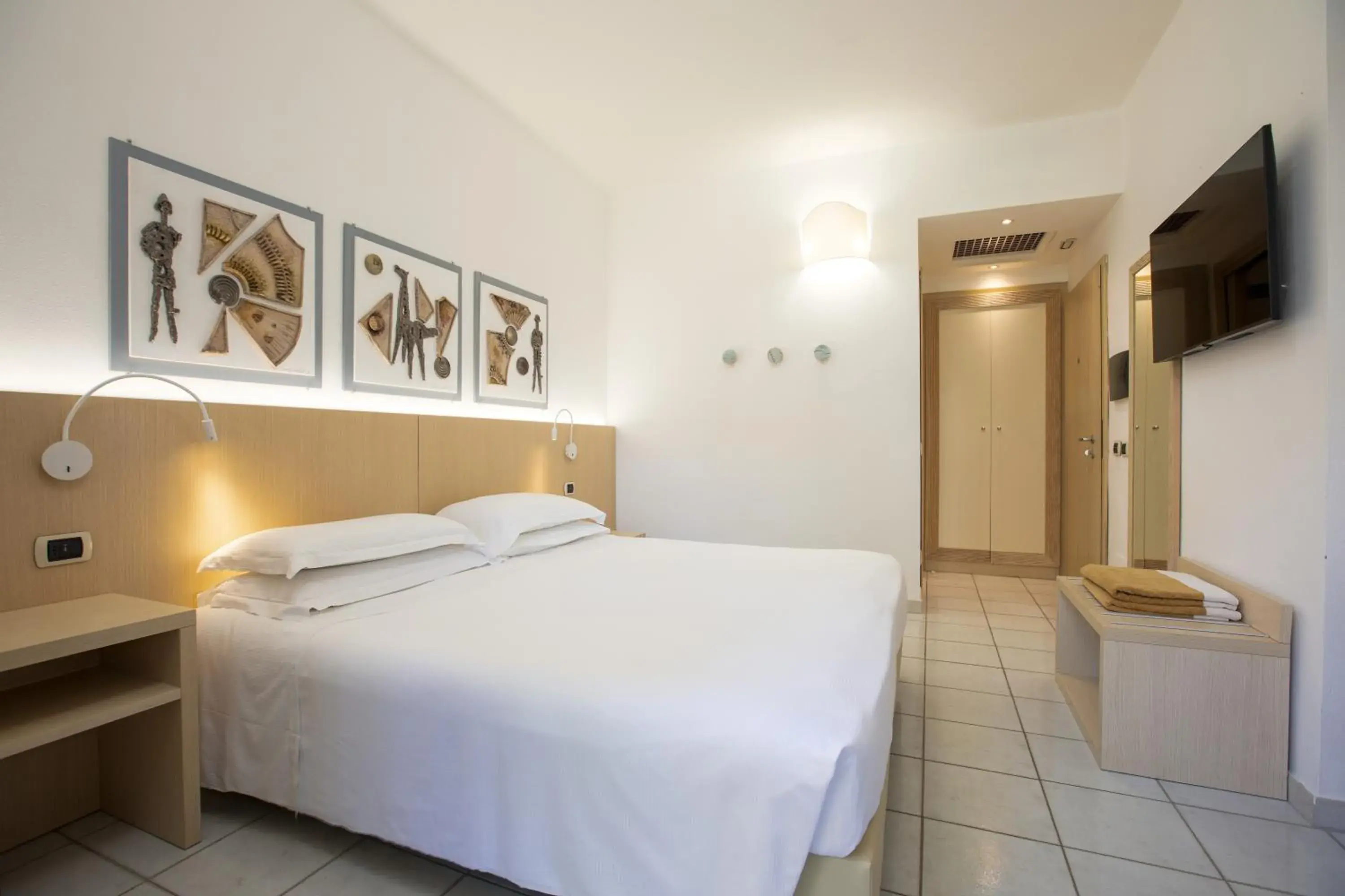 Bedroom, Bed in Hotel Corte Rosada Resort & Spa