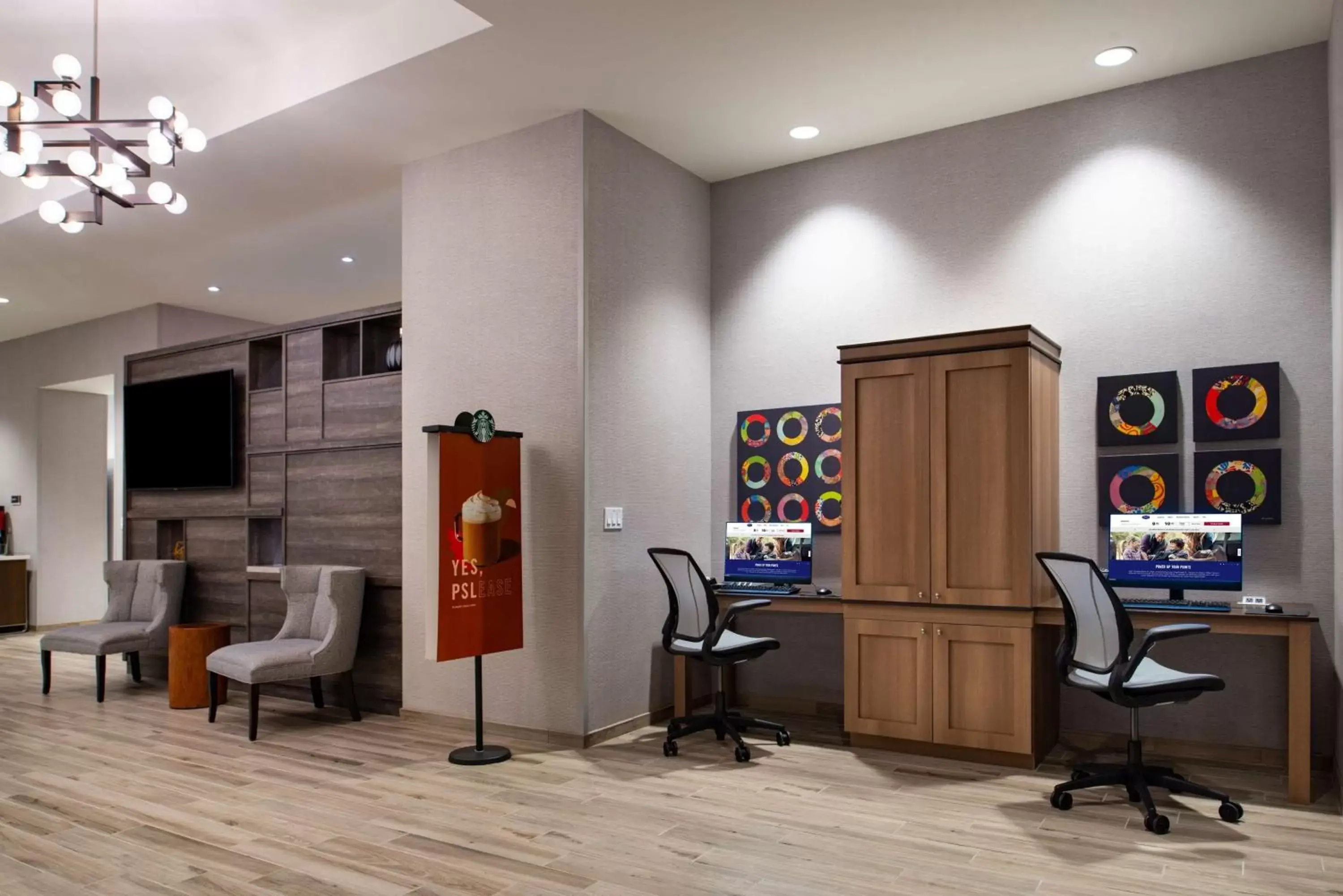 Business facilities, Seating Area in Home2 Suites By Hilton Tampa Downtown Channel District