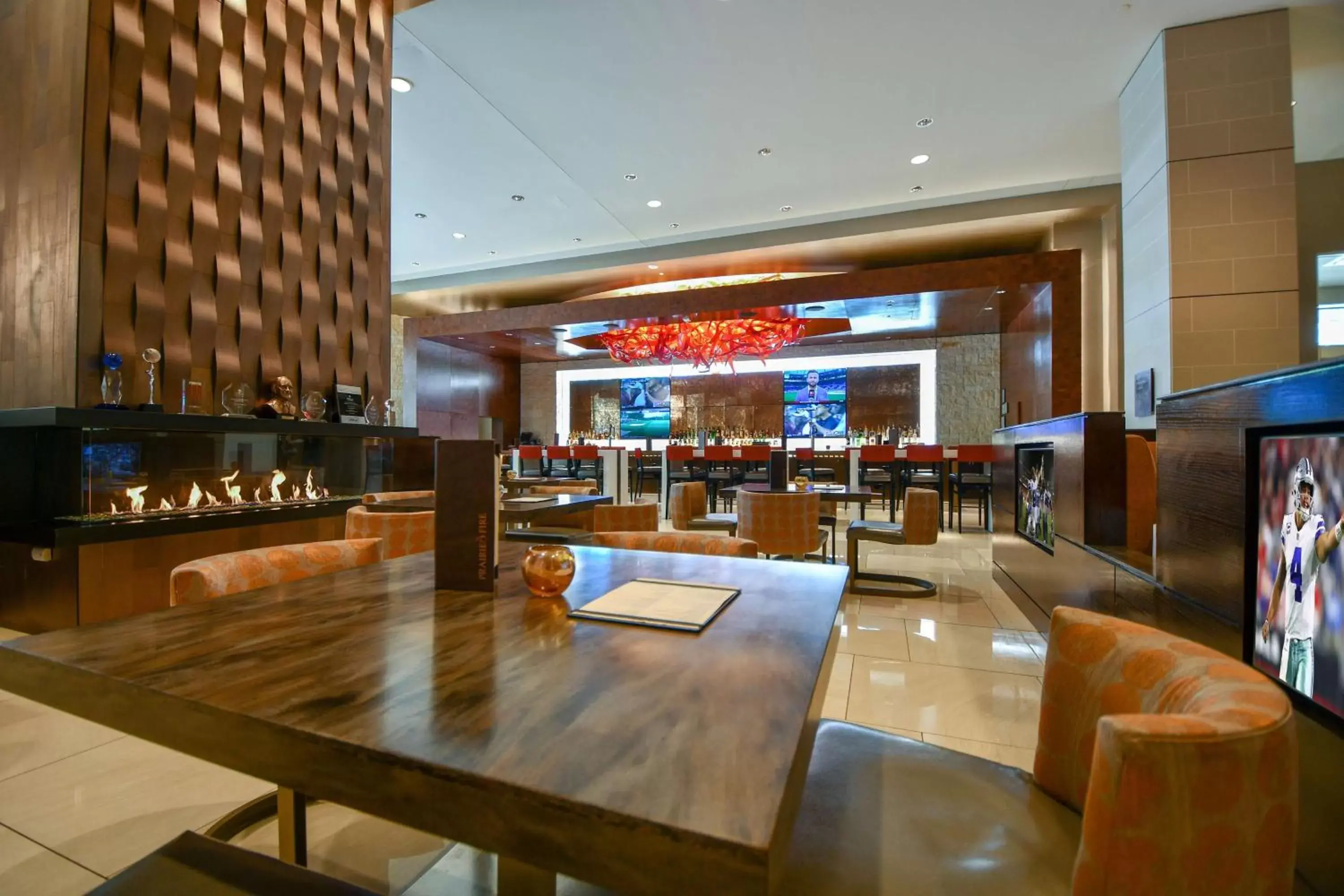 Dining area, Lounge/Bar in Hilton Dallas/Plano Granite Park