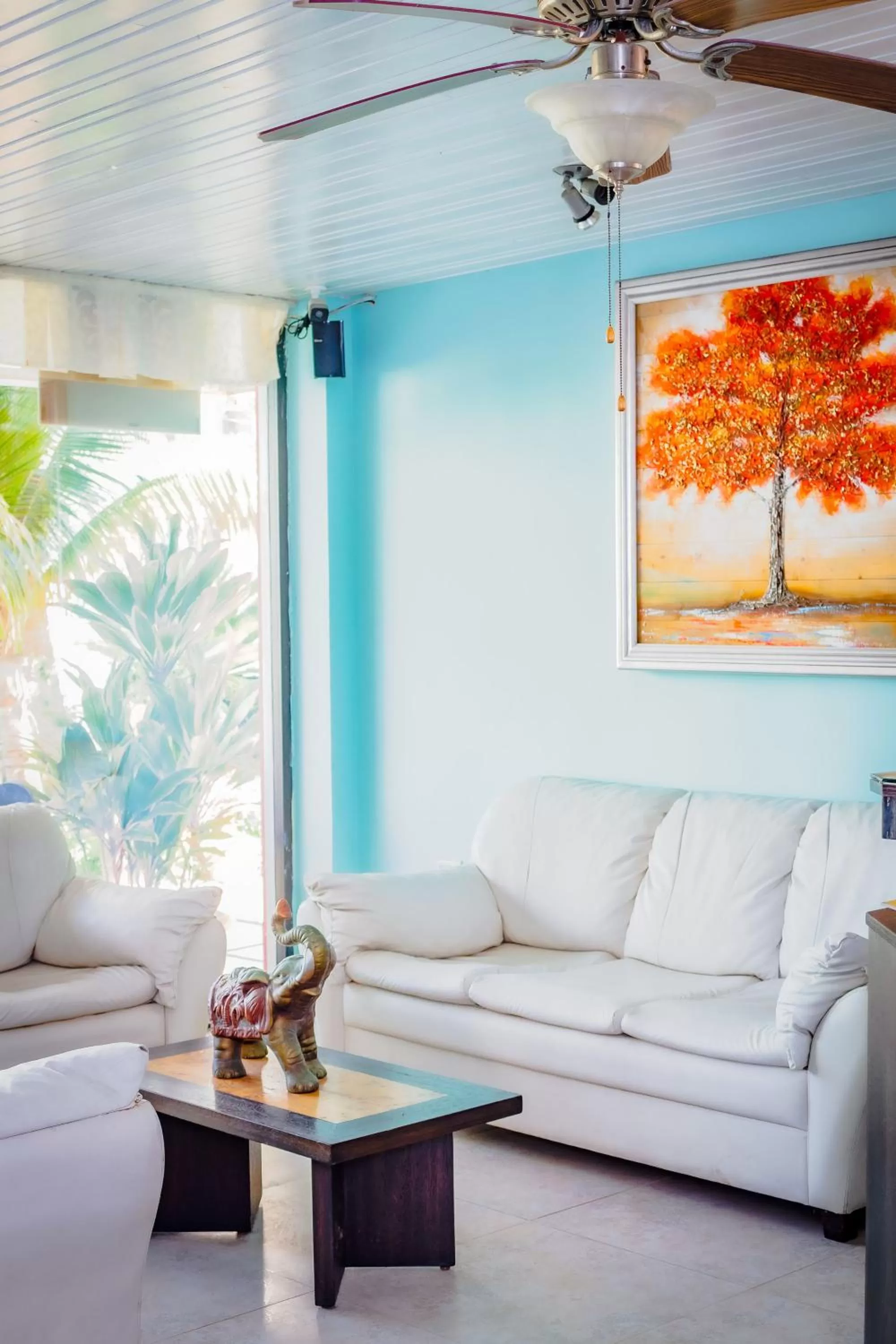 Living room in Hostal Antares