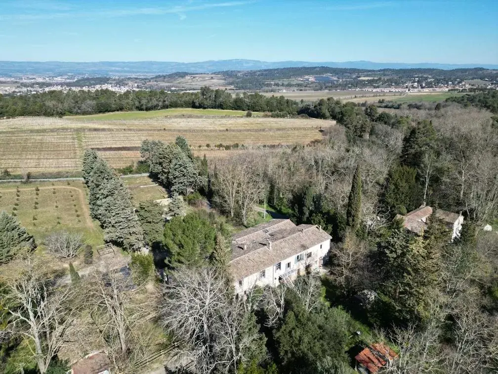 Bird's-eye View in Domaine La Sauzette