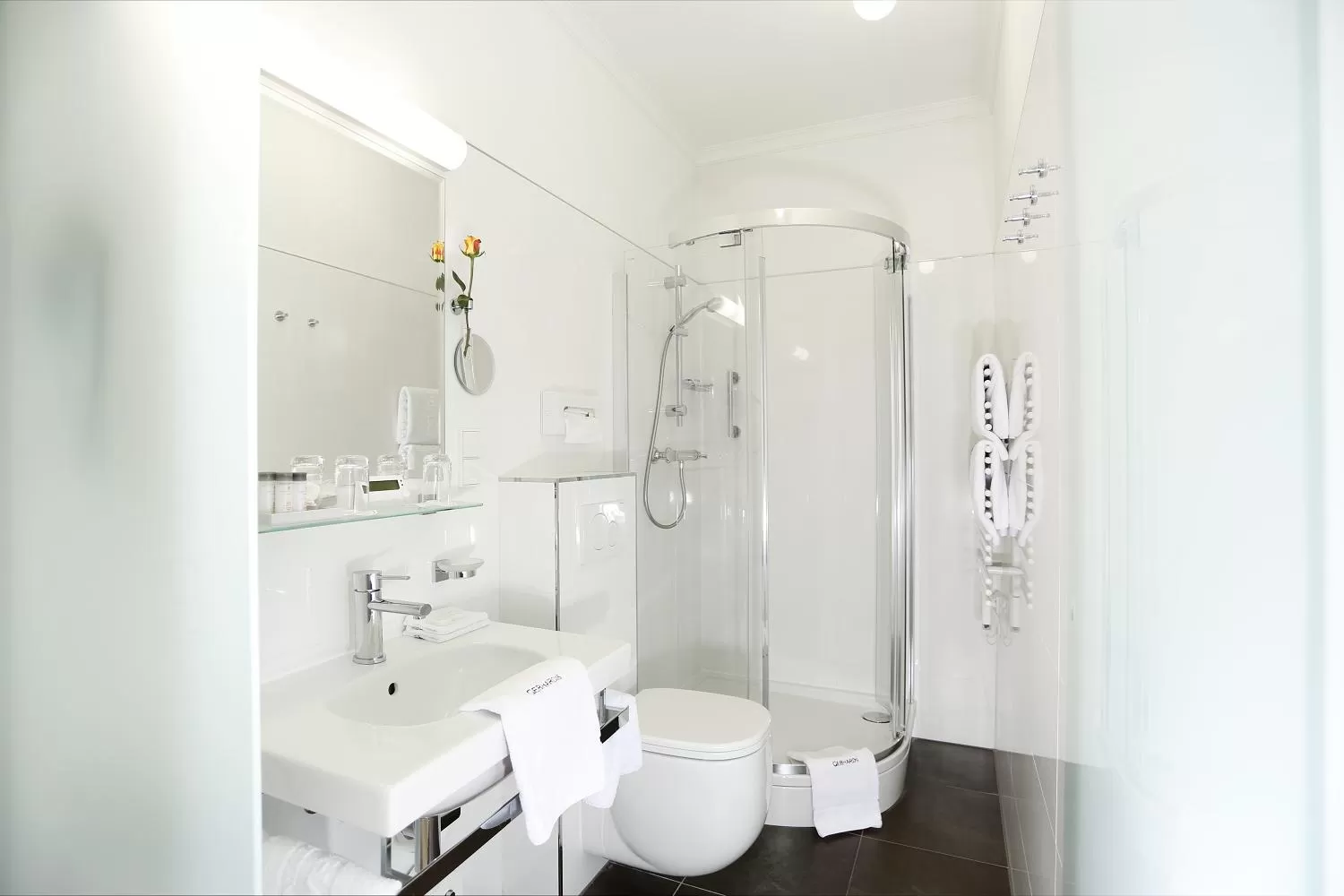 Bathroom in Romantik Hotel Gebhards