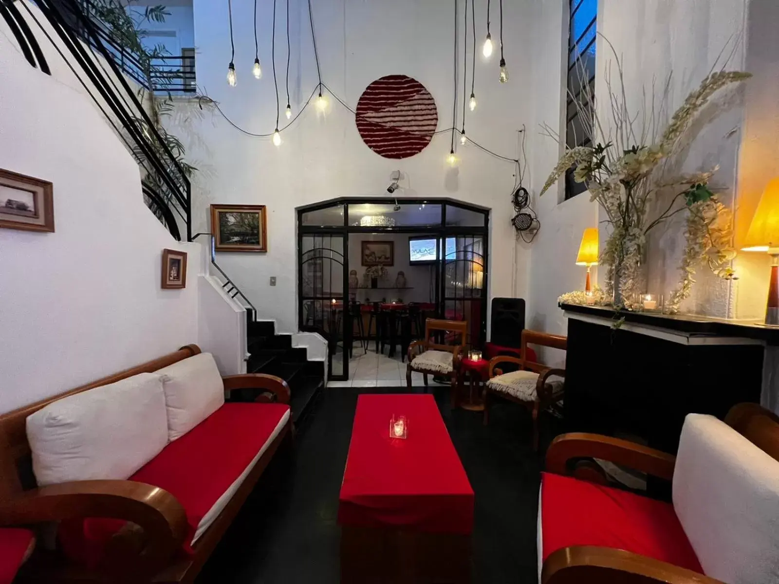 Living room, Lounge/Bar in Hostal Roma Condesa