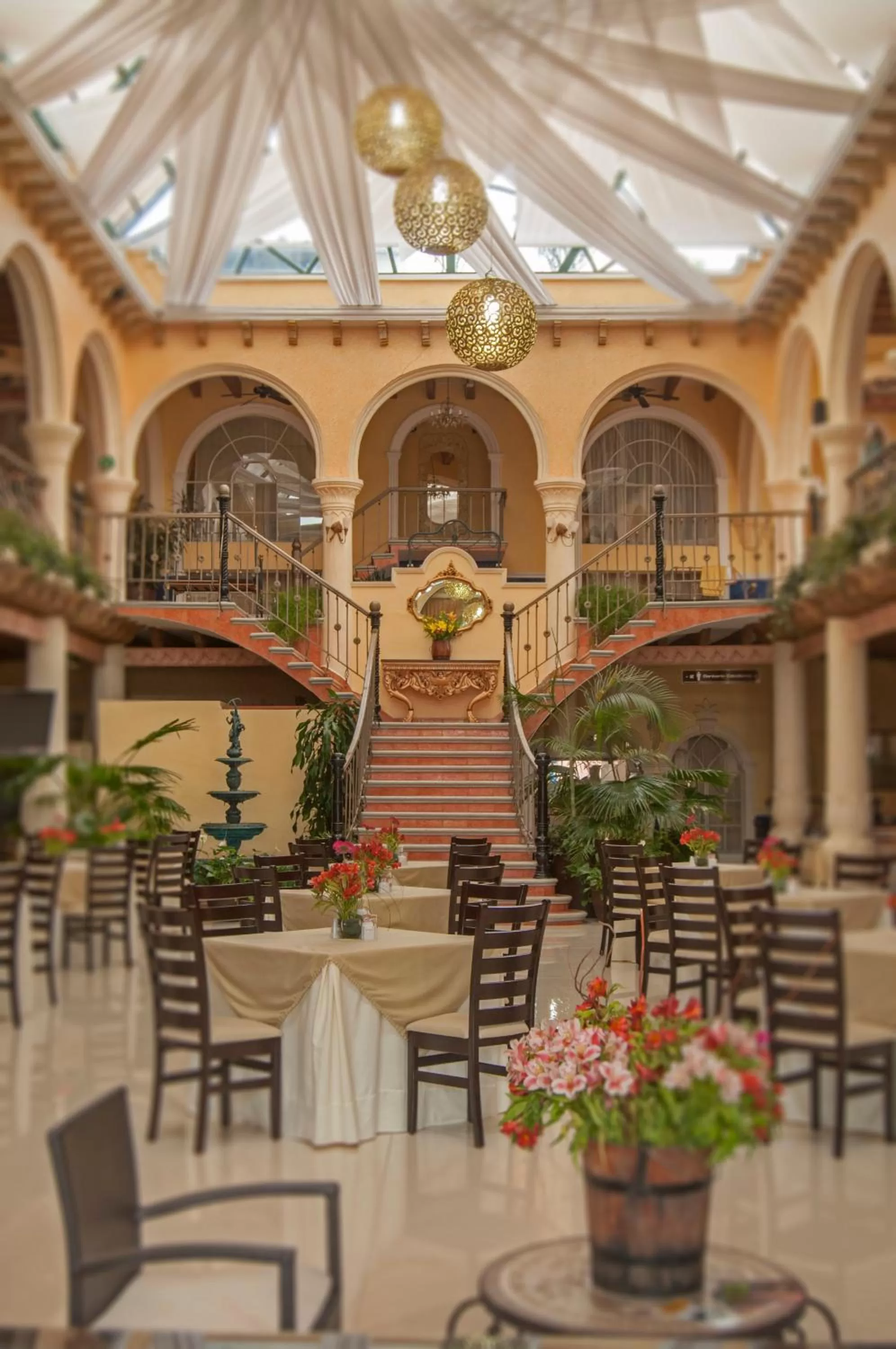 Restaurant/places to eat in Centro Hotel Villa las Margaritas