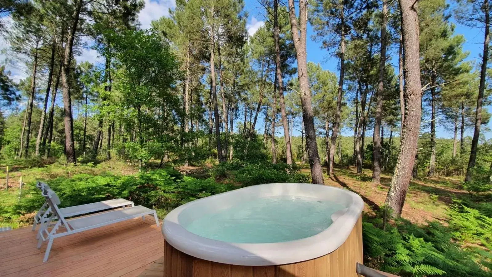 Hot Tub in Le Mas de Baume