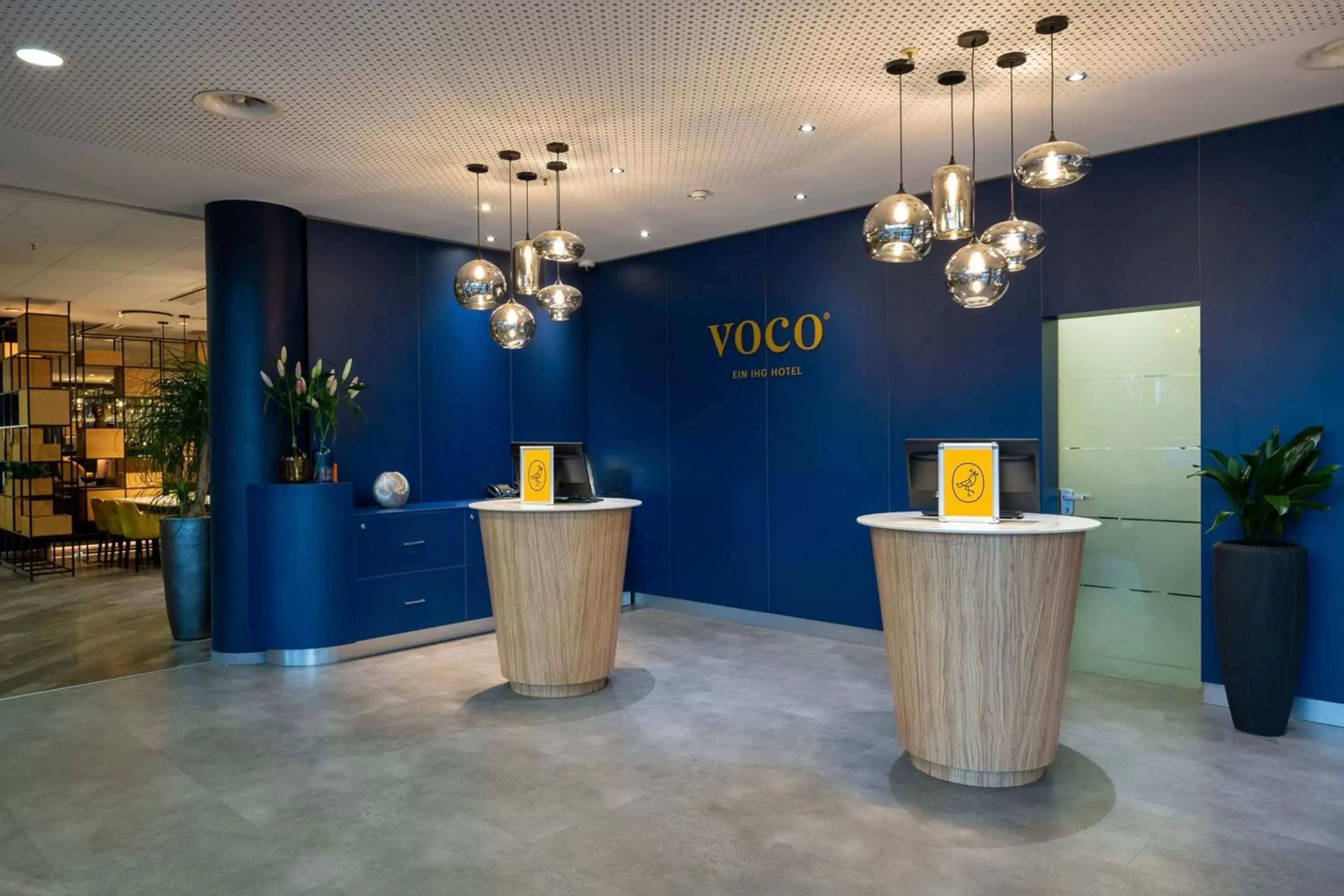 Property building, Lobby/Reception in voco Dusseldorf Seestern, an IHG Hotel