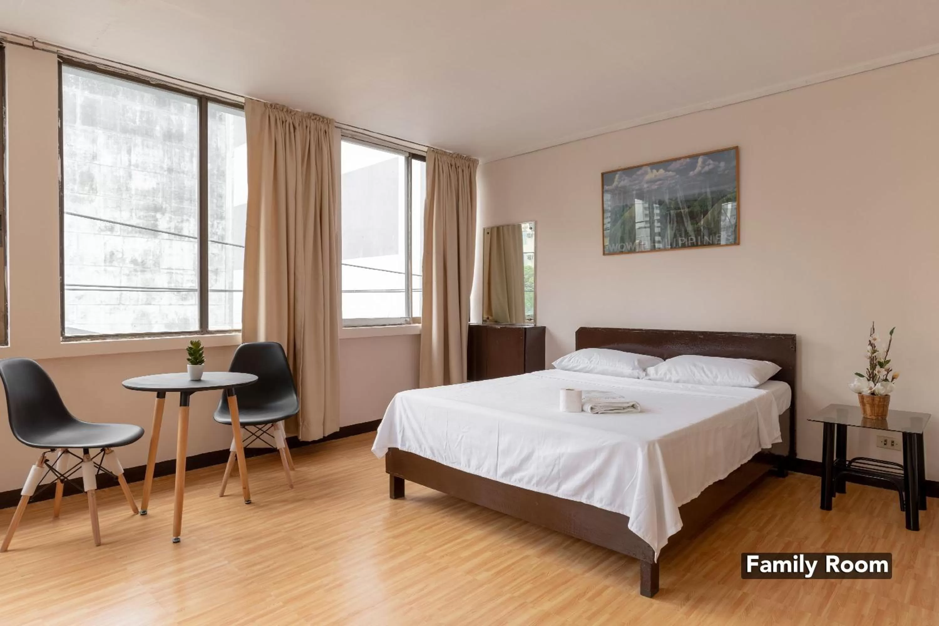 Bed in Victoria Mansions