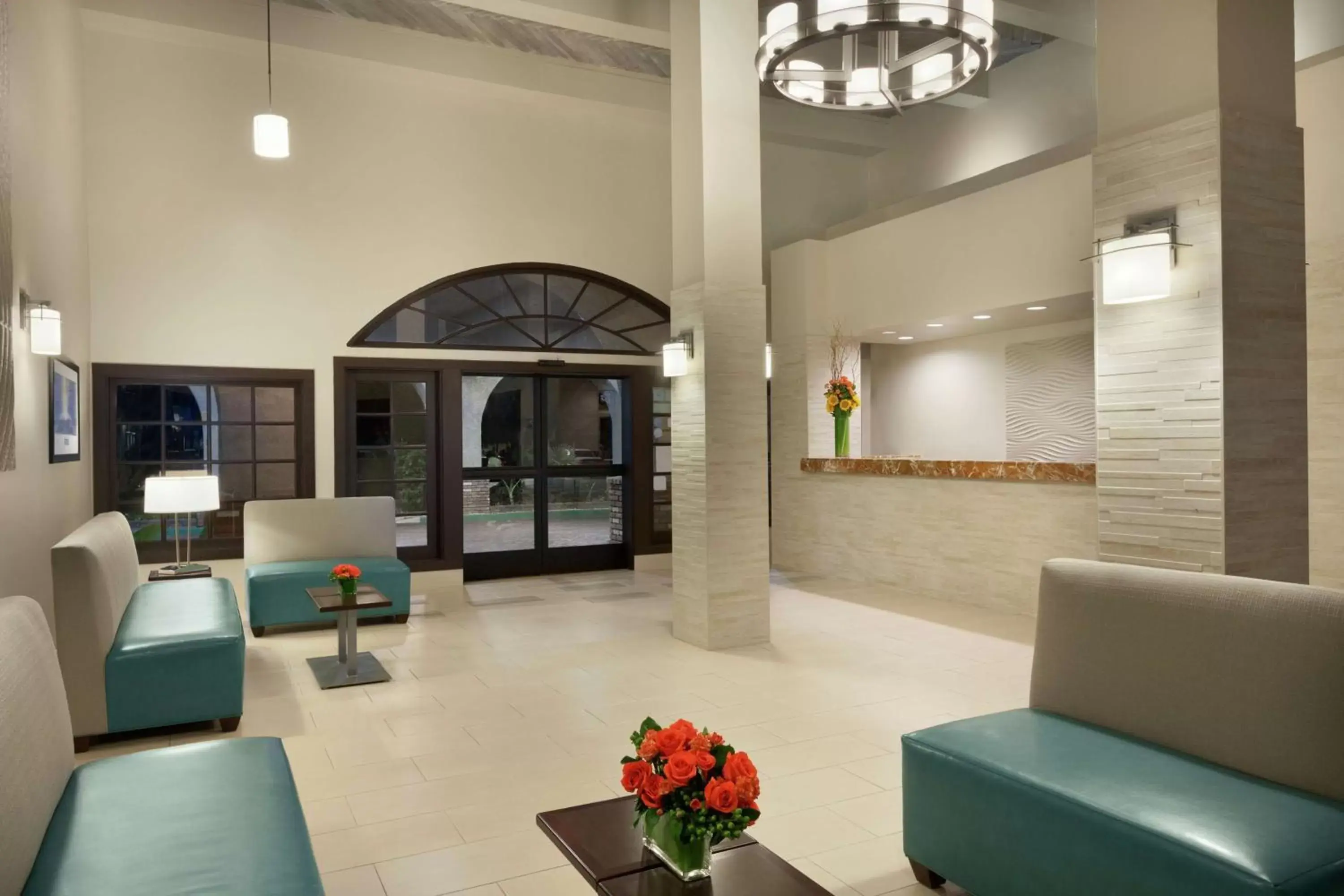 Lobby or reception in Embassy Suites by Hilton Lompoc Central Coast Lobby or reception in Embassy Suites by Hilton Lompoc Central Coast