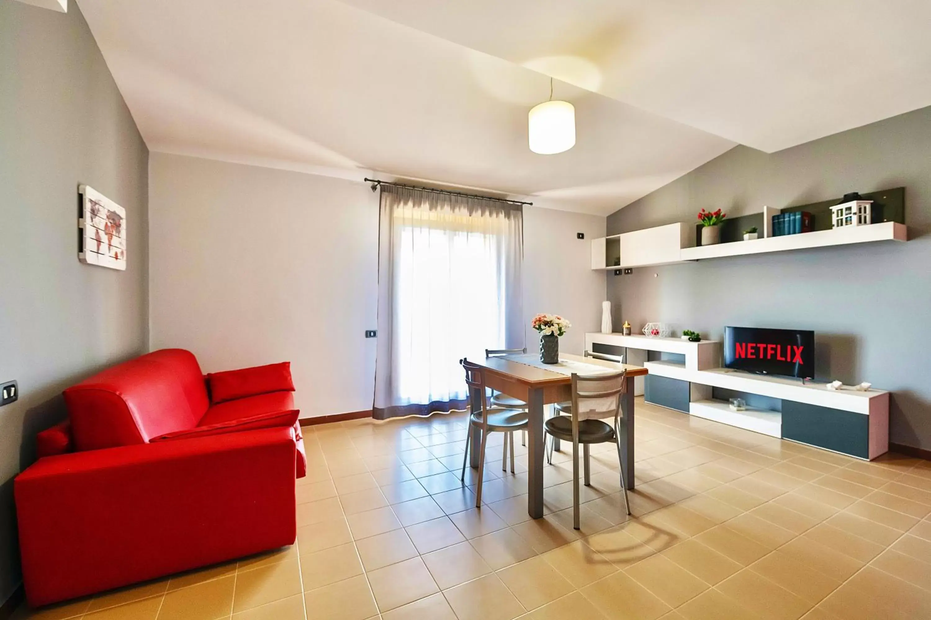 TV and multimedia, Dining Area in Aparthotel Isabella