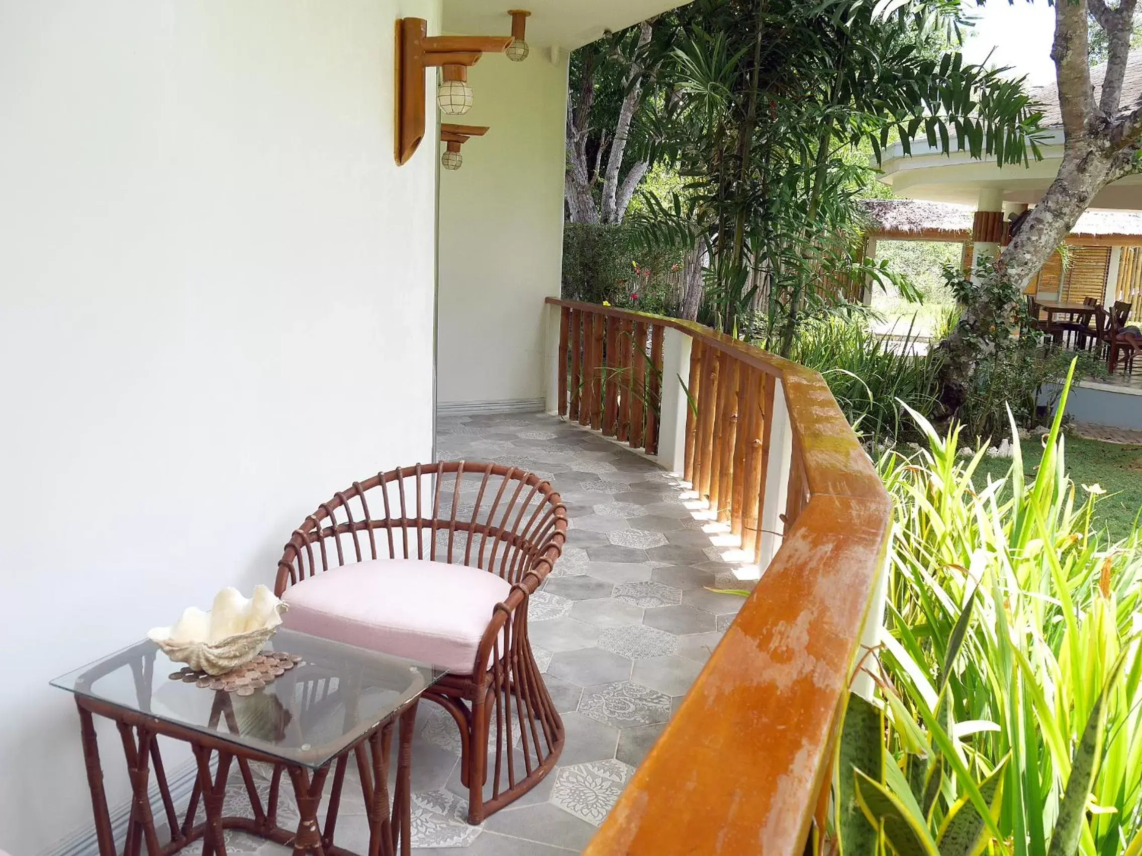 Balcony/Terrace in Bohol Dreamcatcher Resort