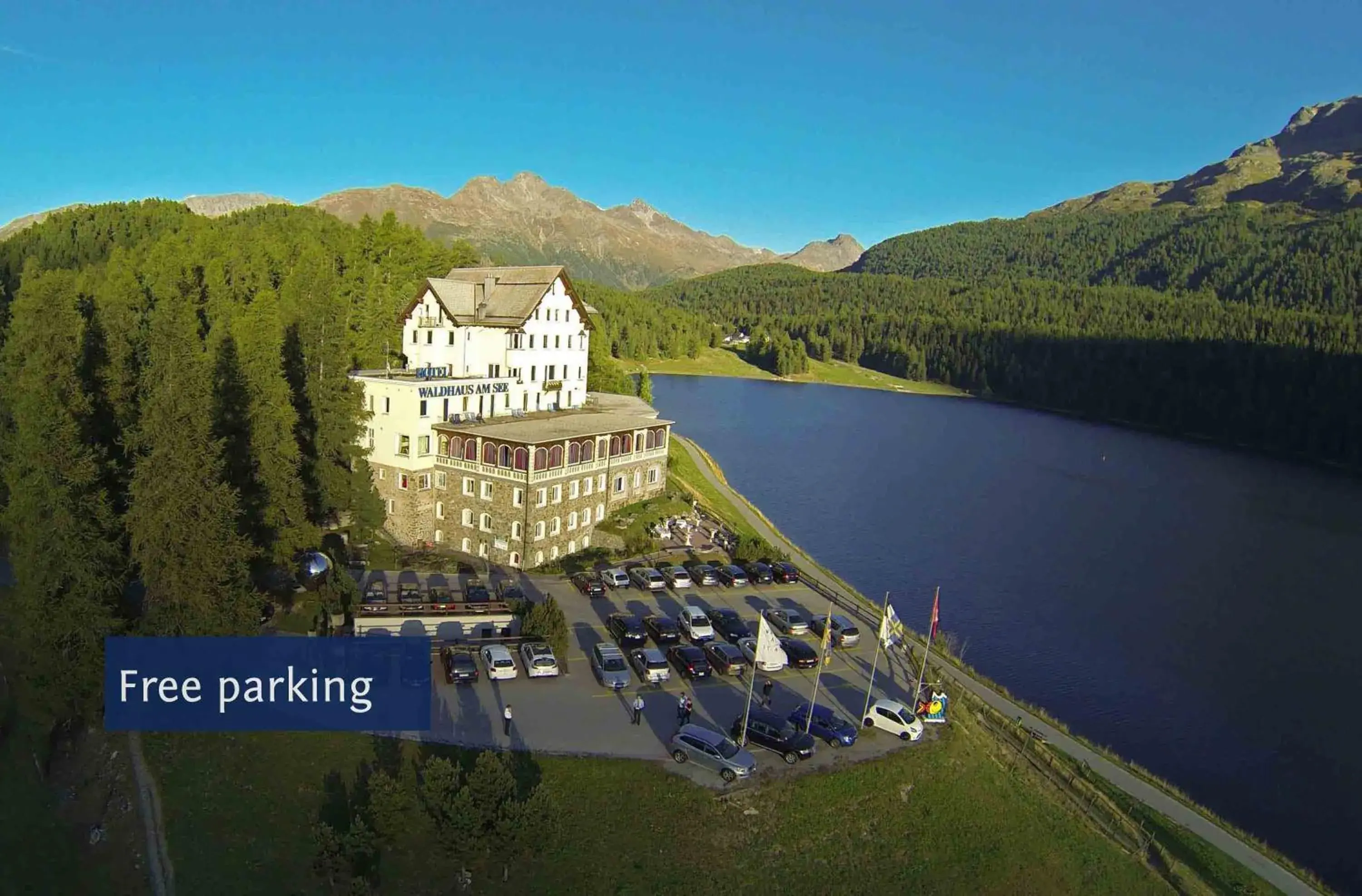 Area and facilities, Bird's-eye View in Hotel Waldhaus am See