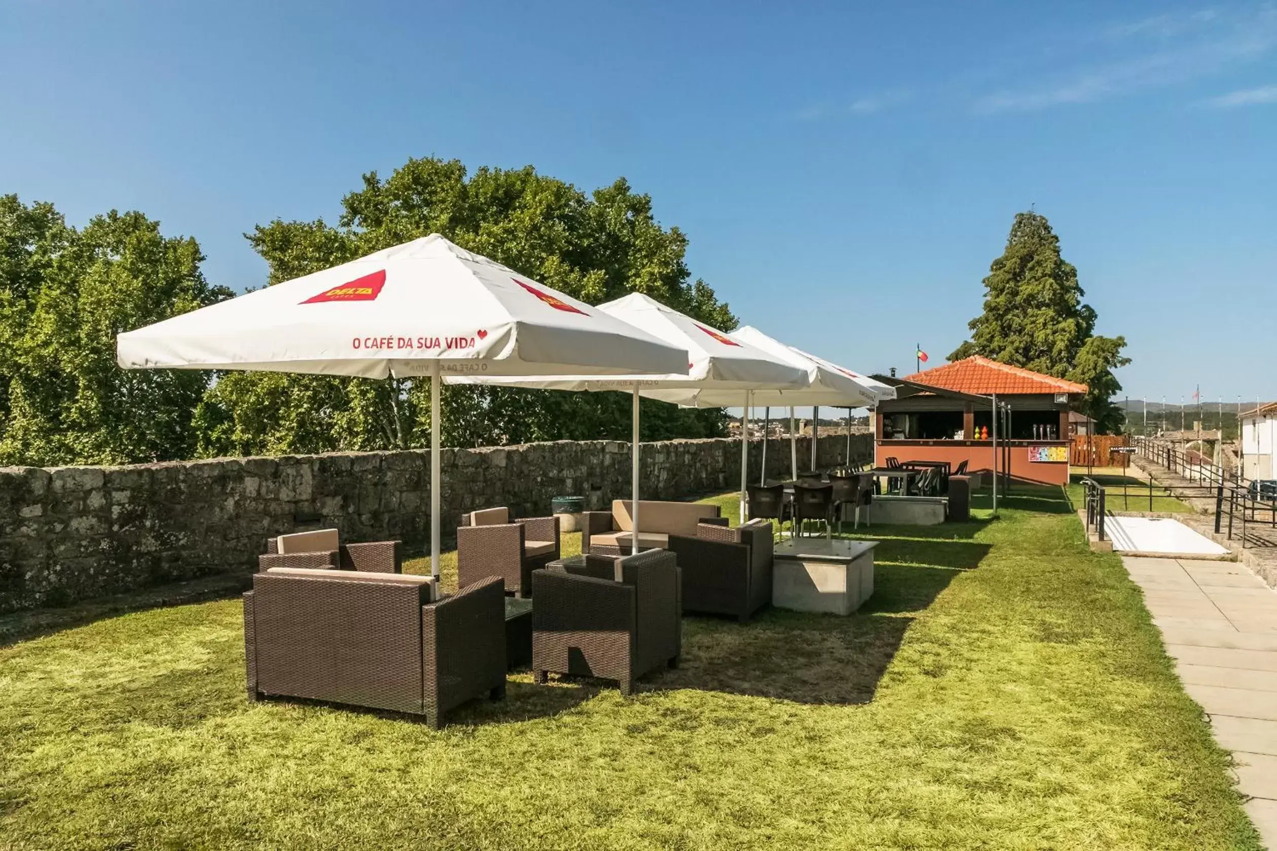 Patio in Forte de São Francisco Hotel Chaves