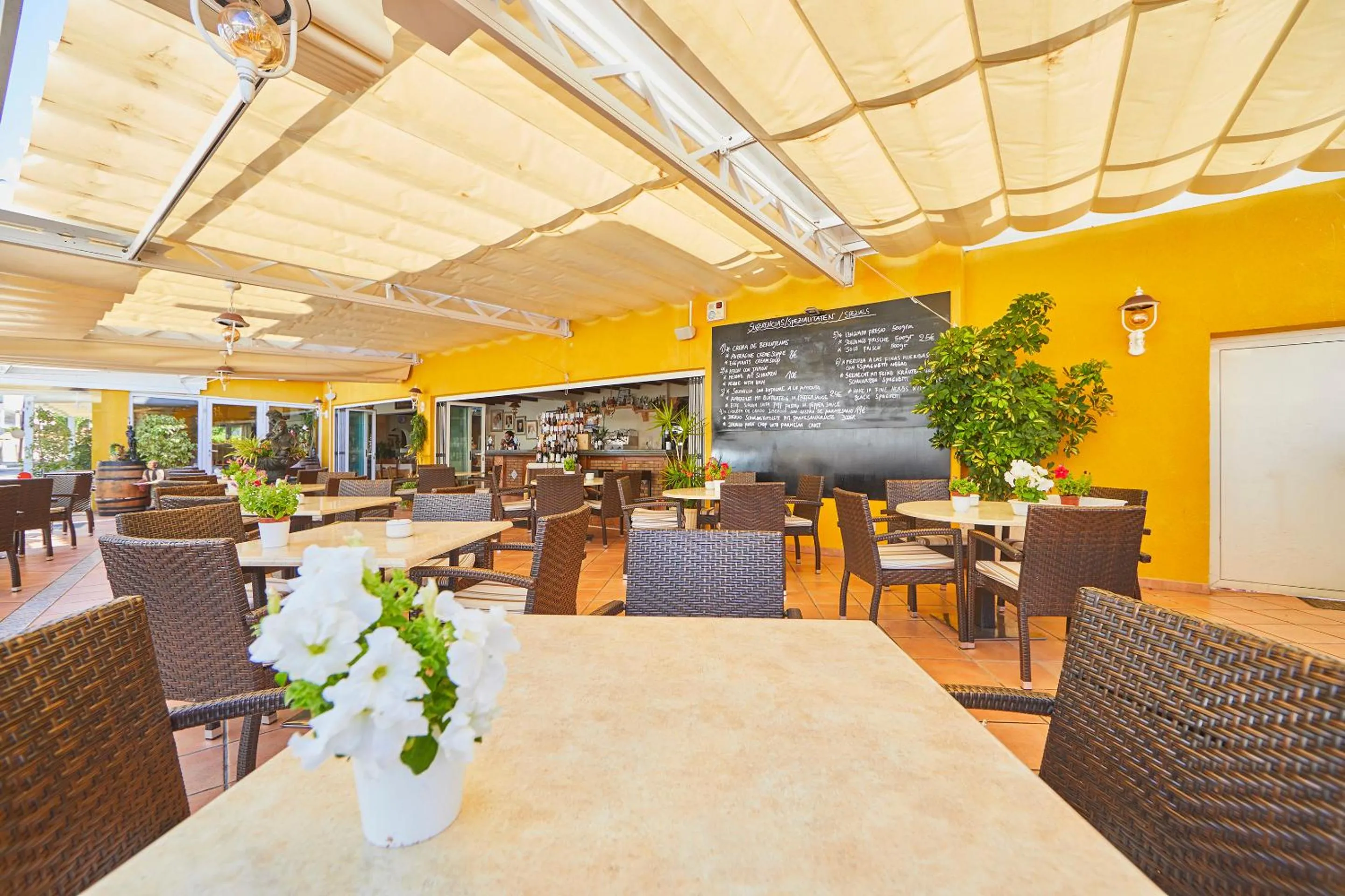 Restaurant/places to eat in Hotel Cupidor