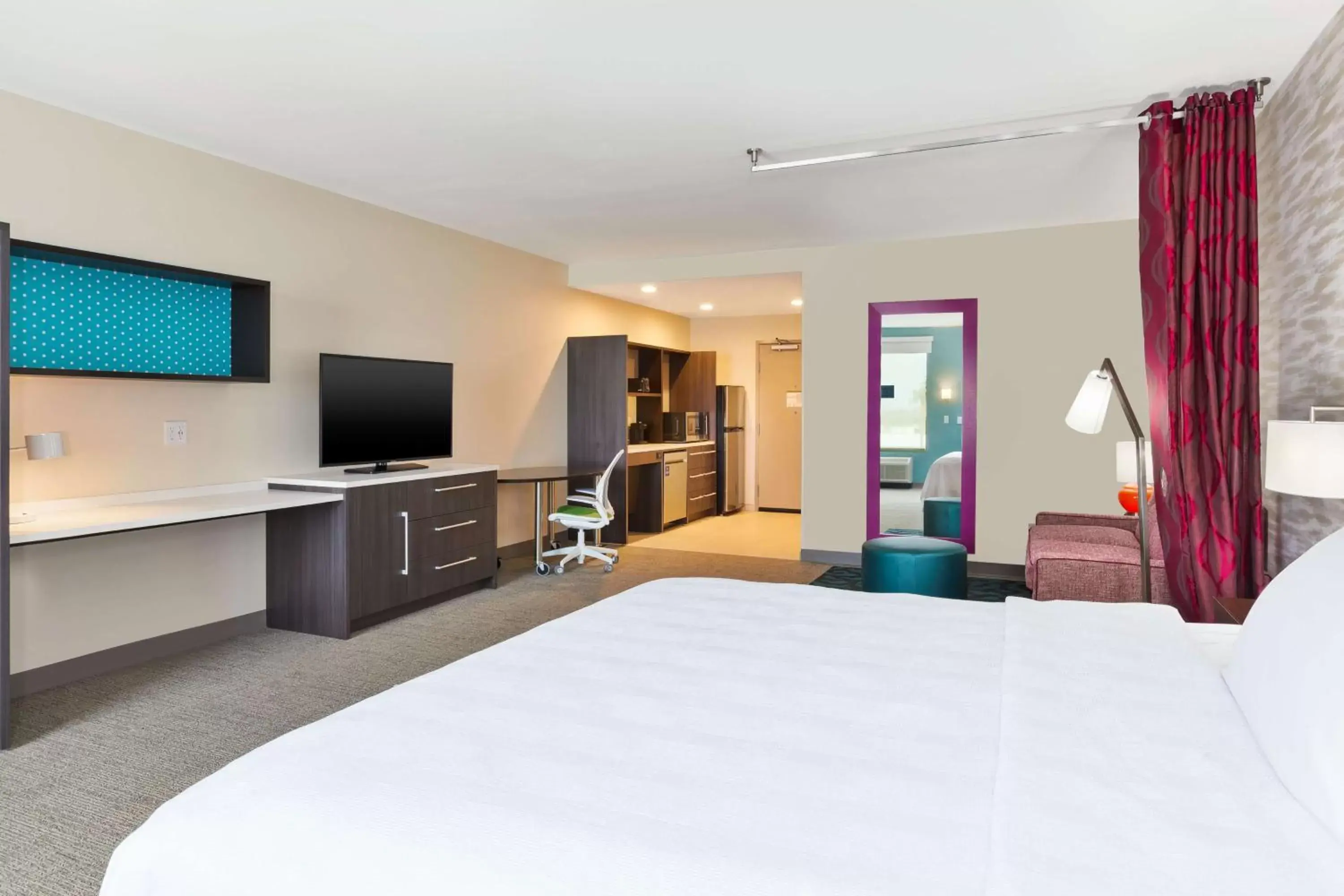 Bedroom, Bed in Home2 Suites By Hilton Tucson Airport, Az