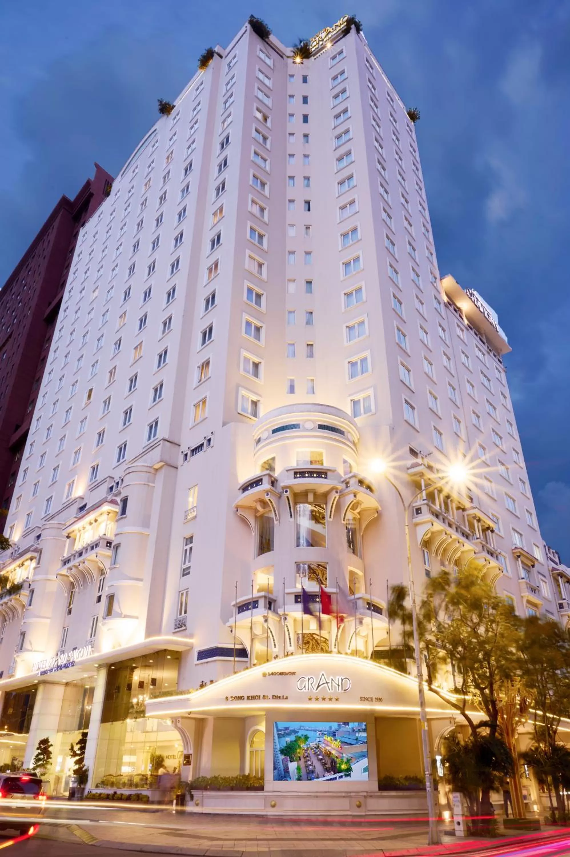Property building in Hotel Grand Saigon
