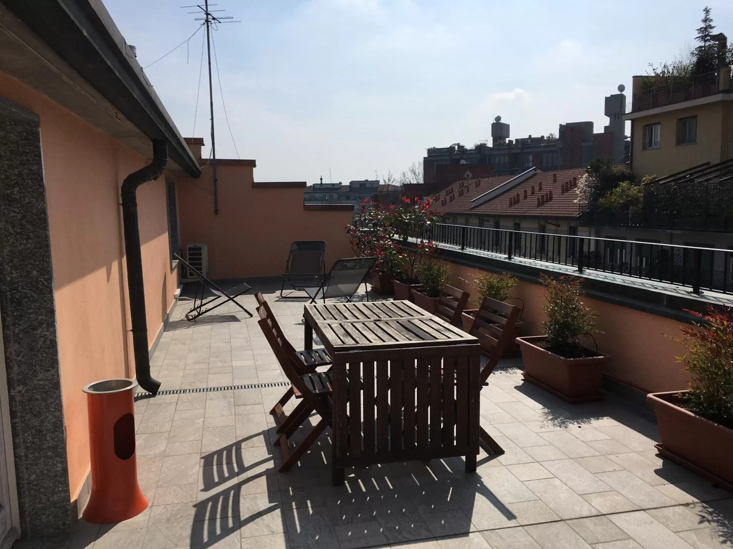 Balcony/Terrace in Sigieri Residence Milano