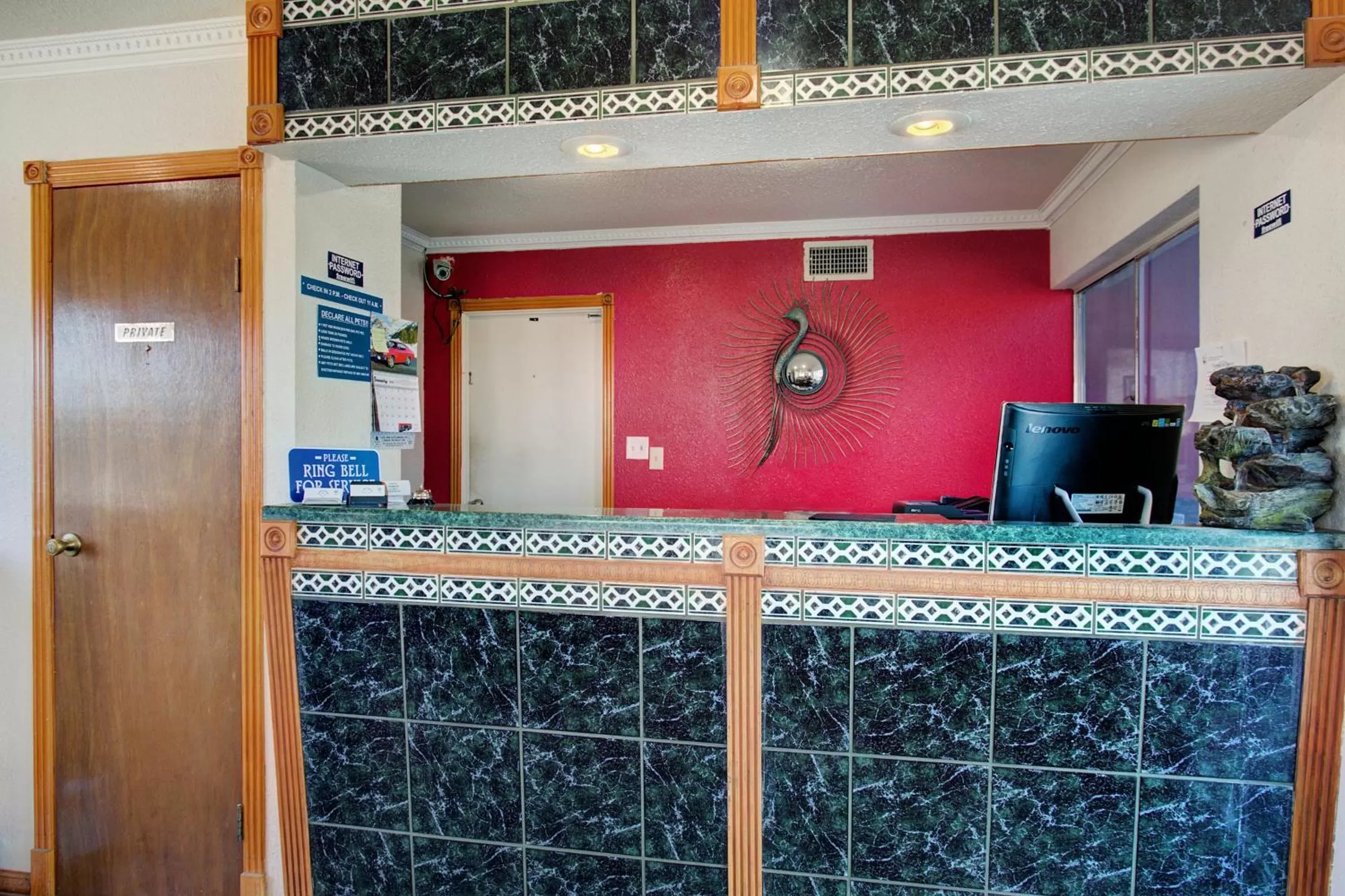 Lobby or reception in Carlsbad Inn , New Mexico