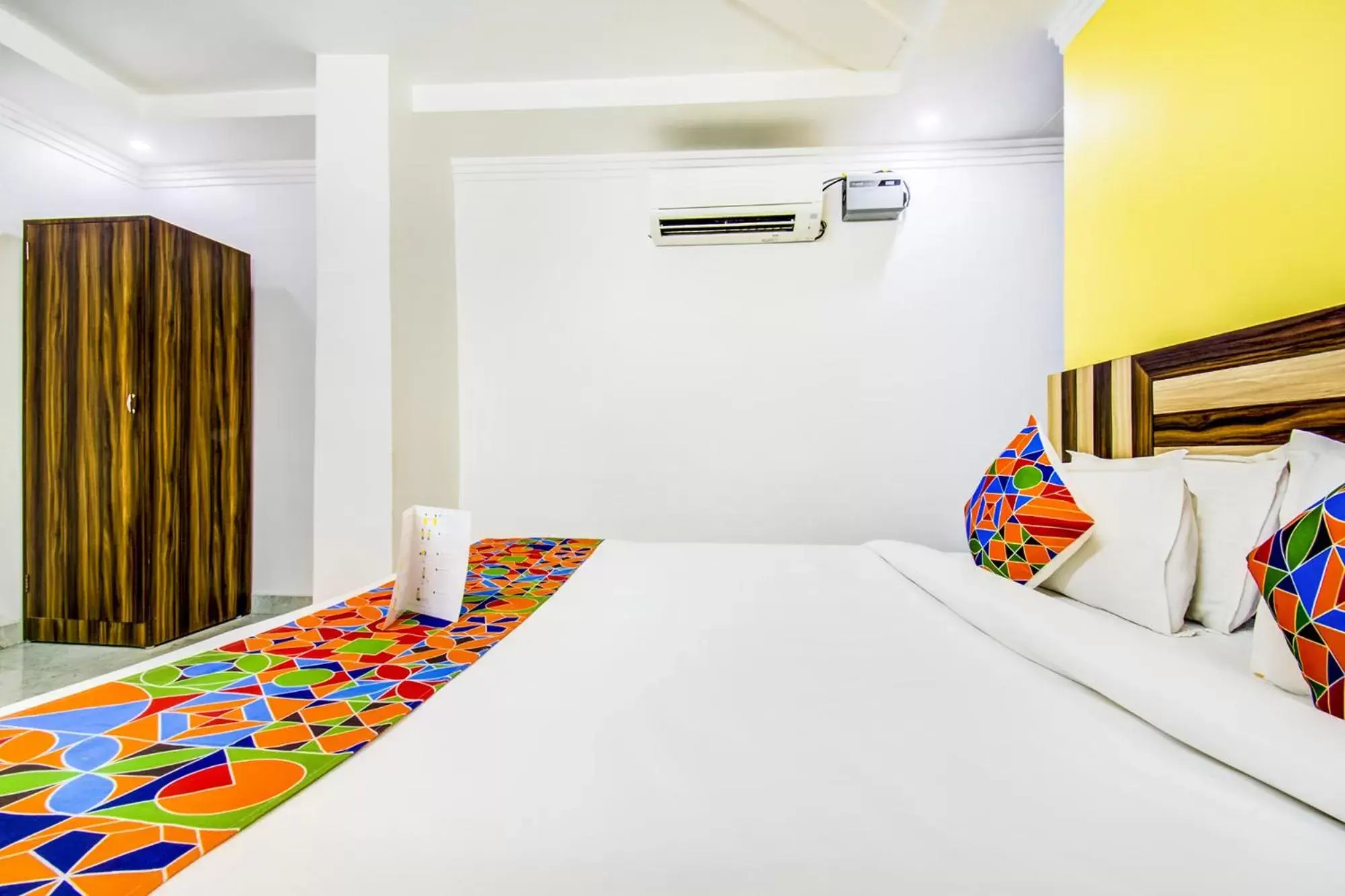 Bedroom, Bed in FabHotel Grand Sheela Bedroom, Bed in FabHotel Grand Sheela