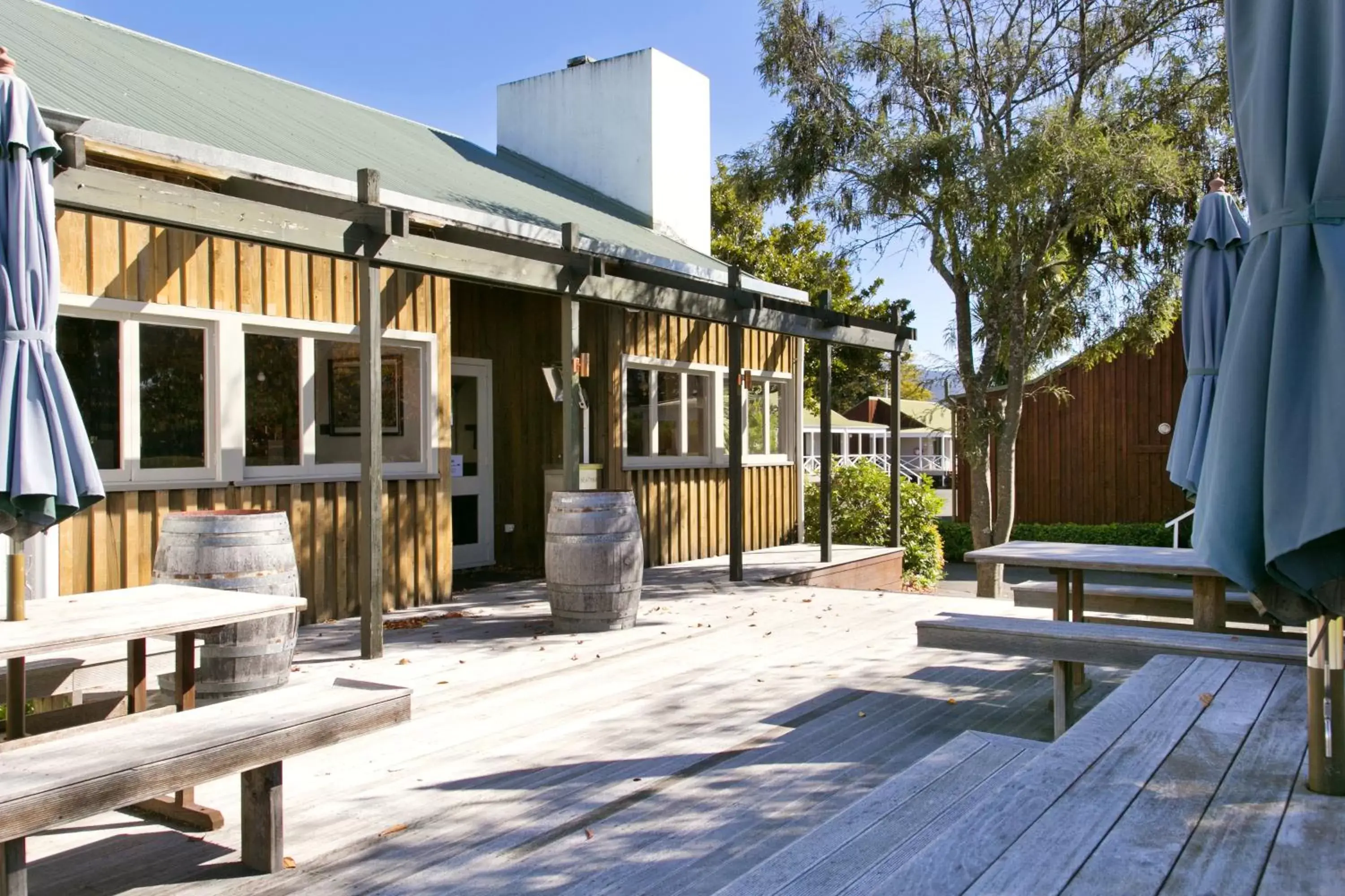 Balcony/Terrace, Property Building in Turangi Bridge Motel