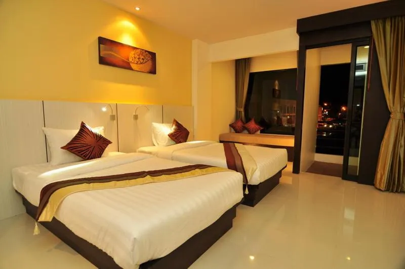 Bed in The BluEco Hotel SHA Plus