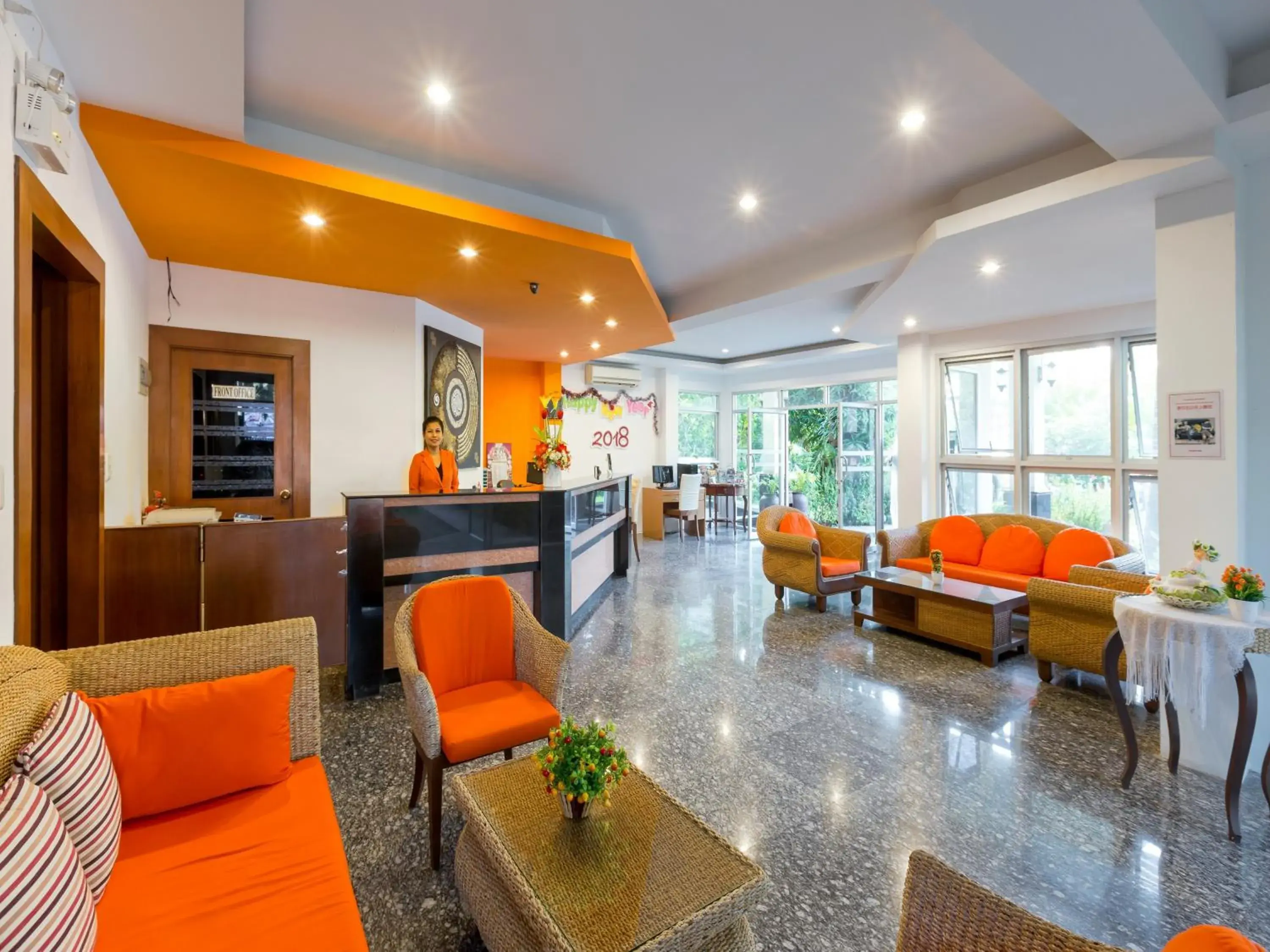 Lobby or reception in Phuket Sea Resort SHA Extra Plus Lobby or reception in Phuket Sea Resort SHA Extra Plus