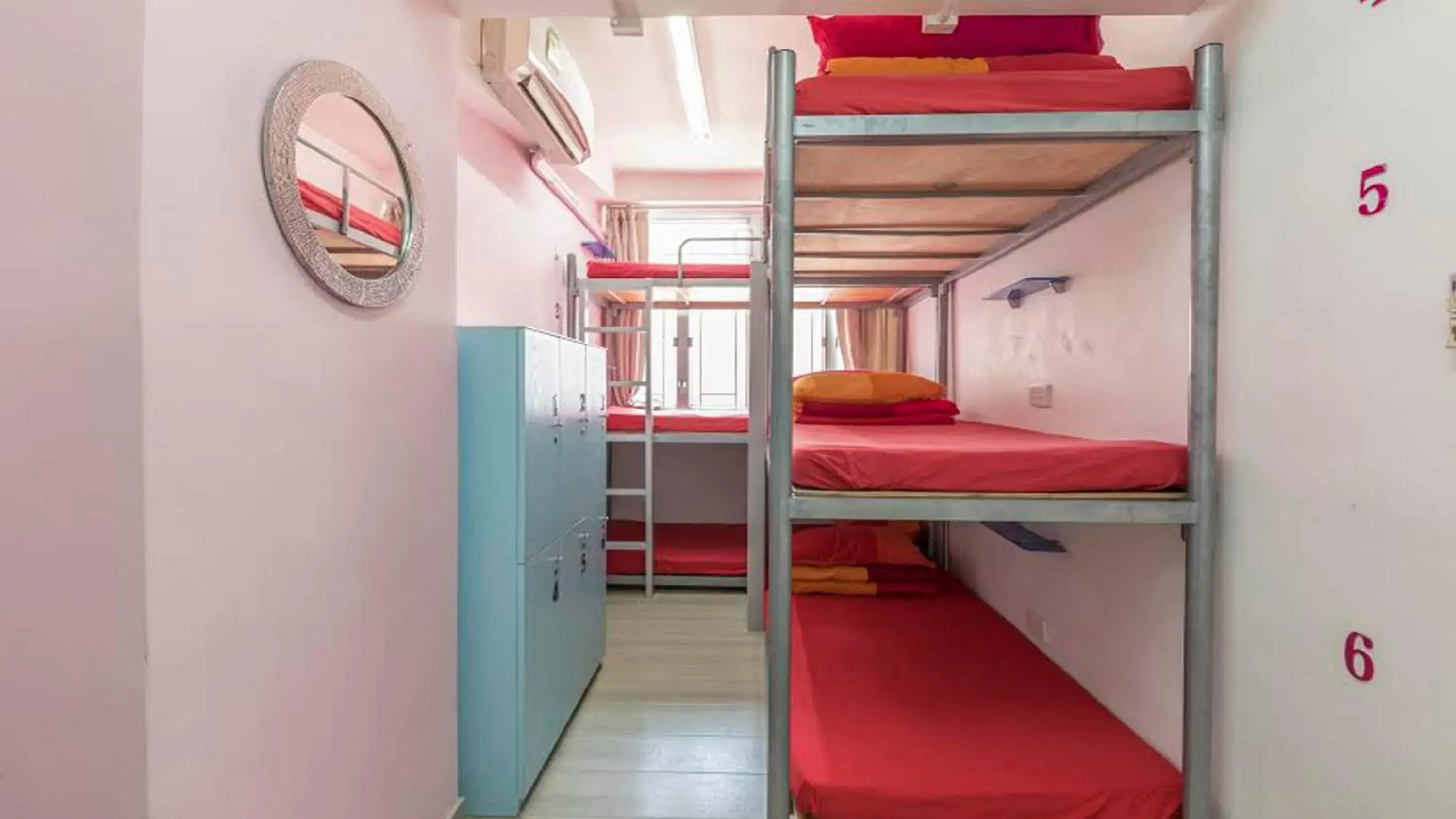 Single Bed in 6-Bed Mixed Dormitory Room with Shared Bathroom in Check Inn Hk