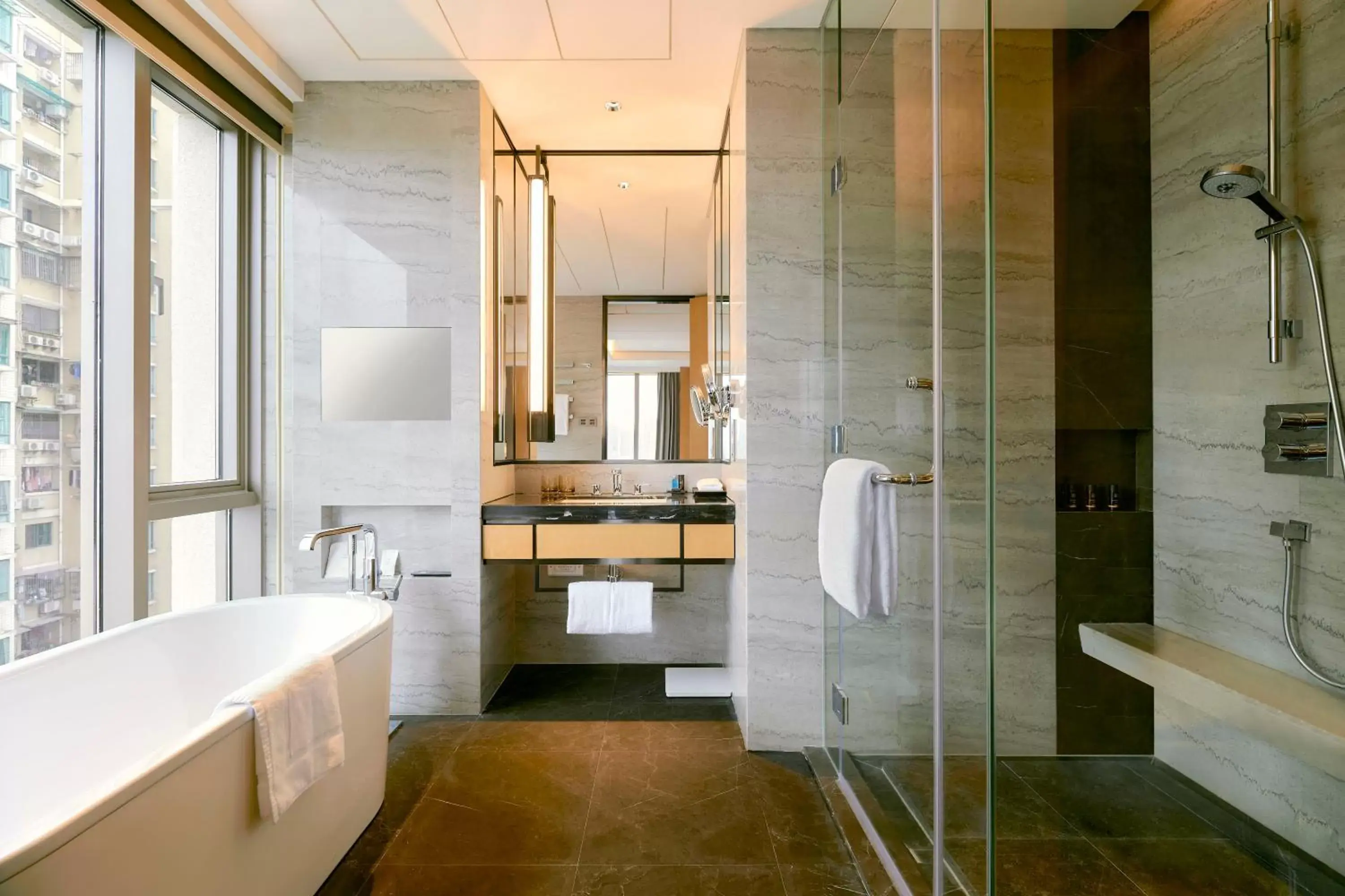 Shower, Bathroom in Kempinski Residences Guangzhou