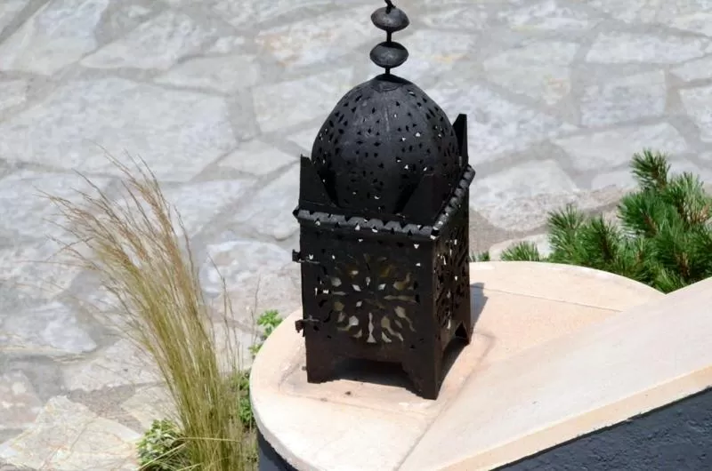 Decorative detail in Les Jardins De Galicia