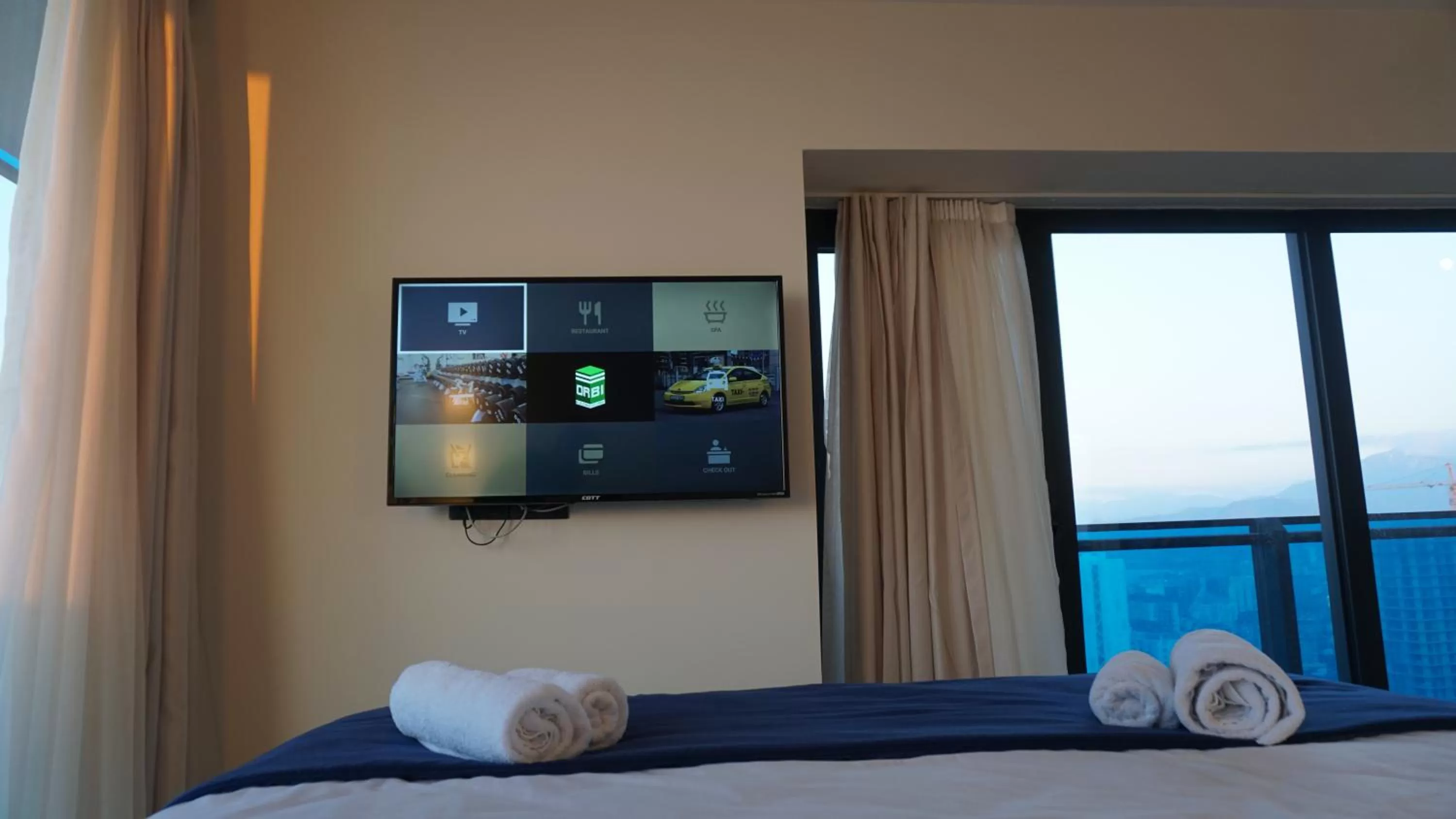 TV/Entertainment Center in Best Batumi Apartments