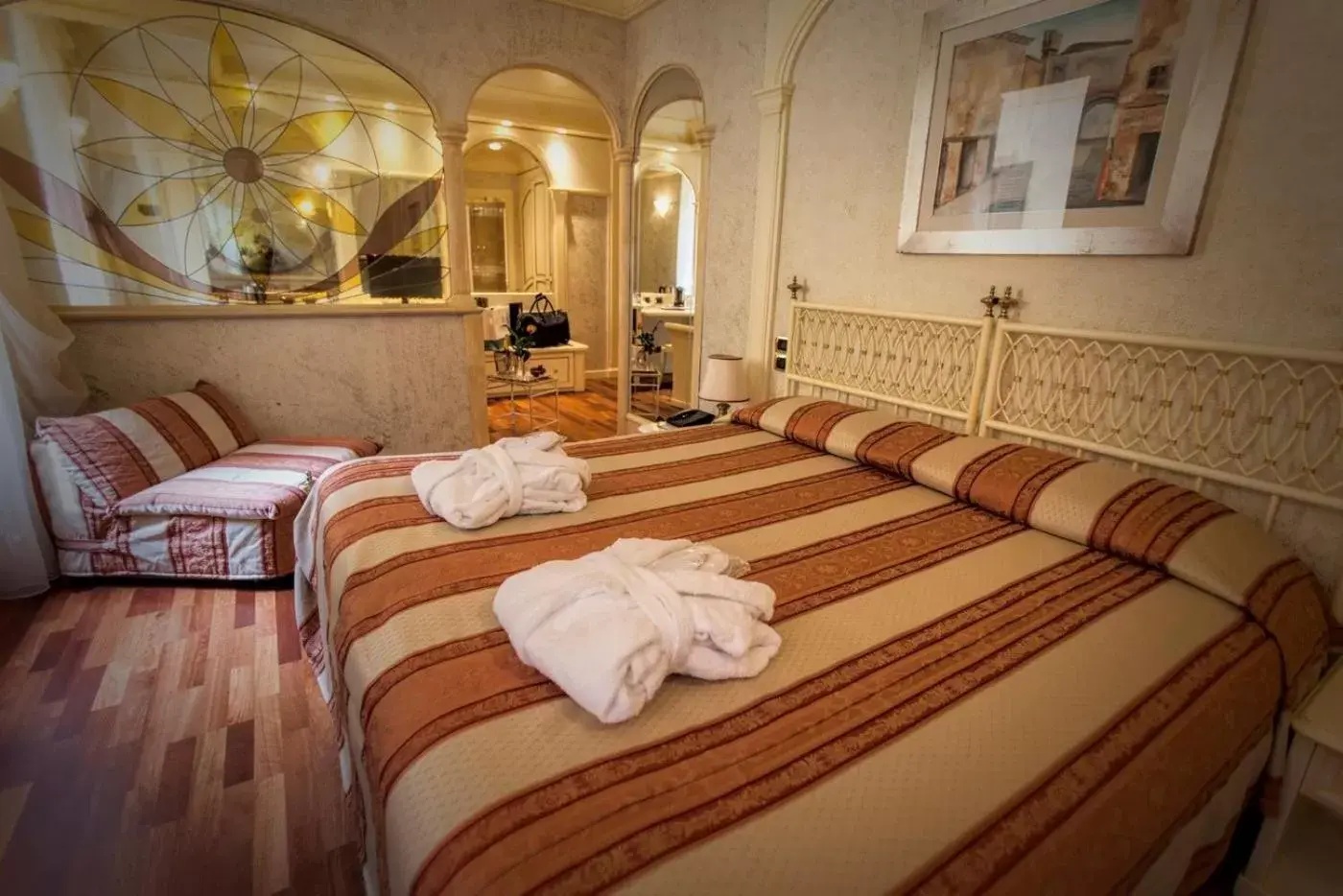 Bed in Hotel Colomba d'Oro