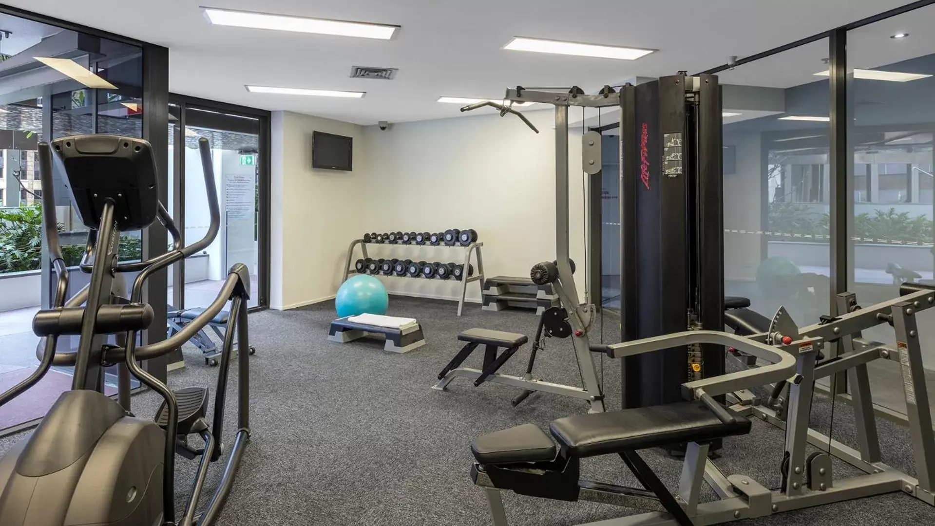 Fitness centre/facilities, Fitness Center/Facilities in Oaks Brisbane Aurora Suites