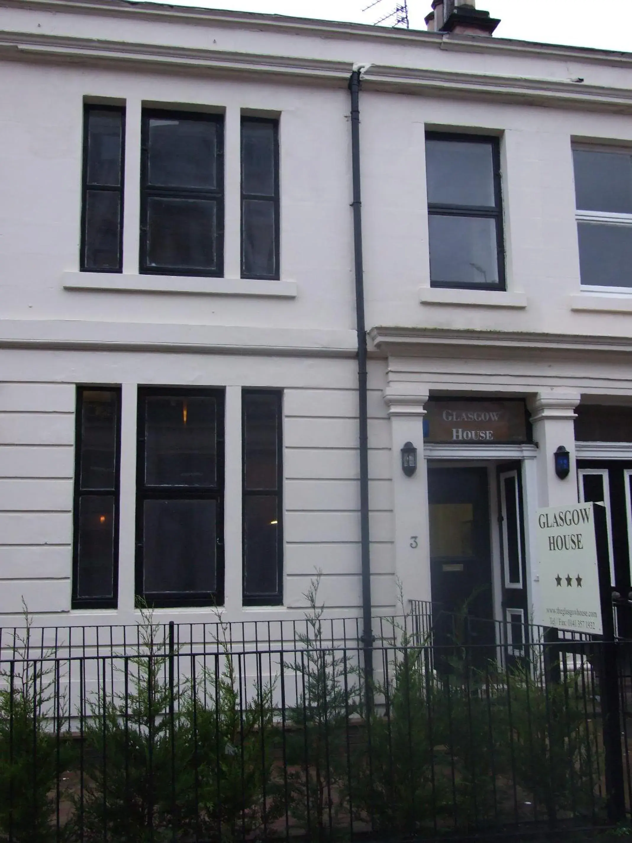 Facade/entrance, Property Building in Glasgow House